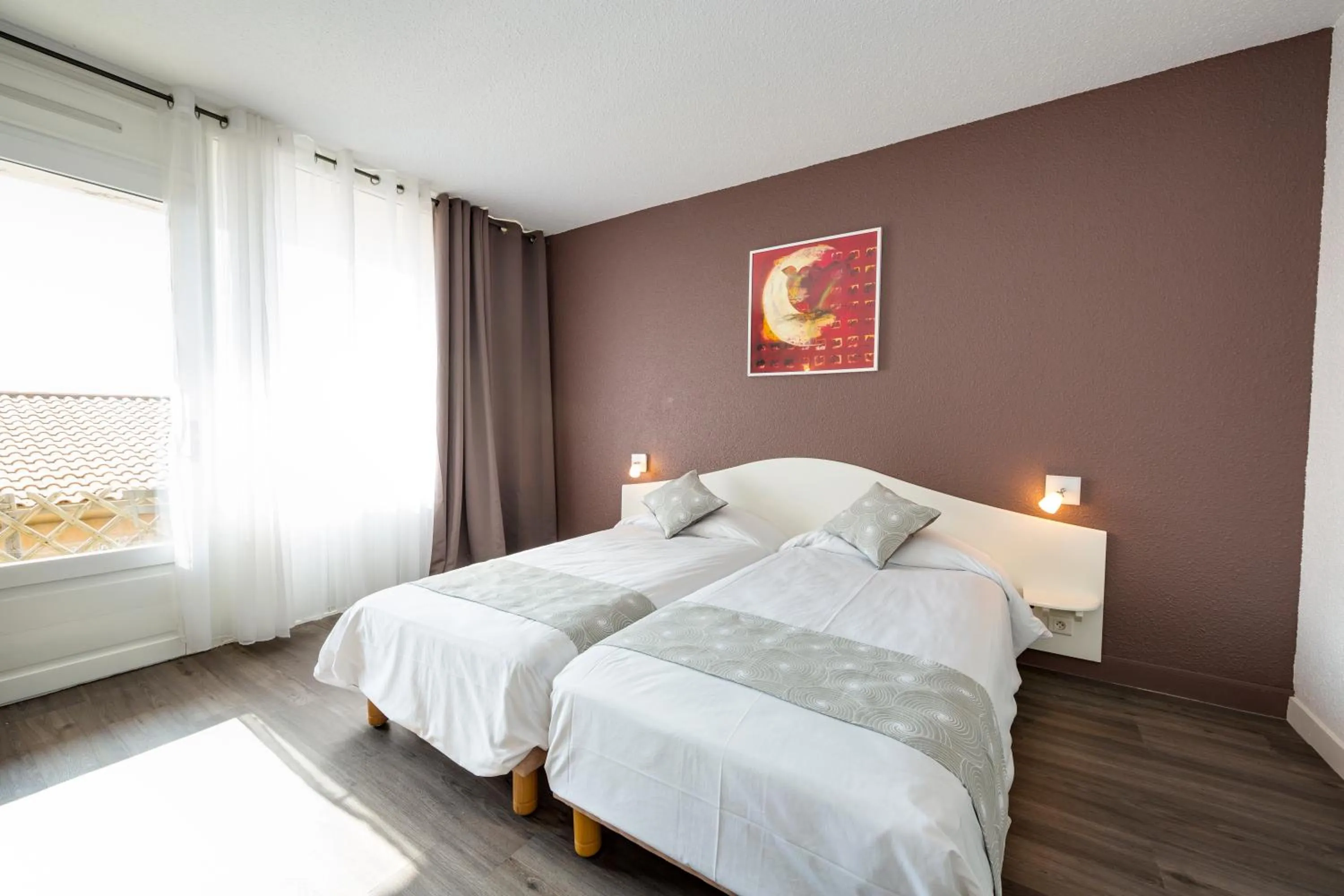 Bedroom, Bed in ULVF Le Domaine de l'Olivaie