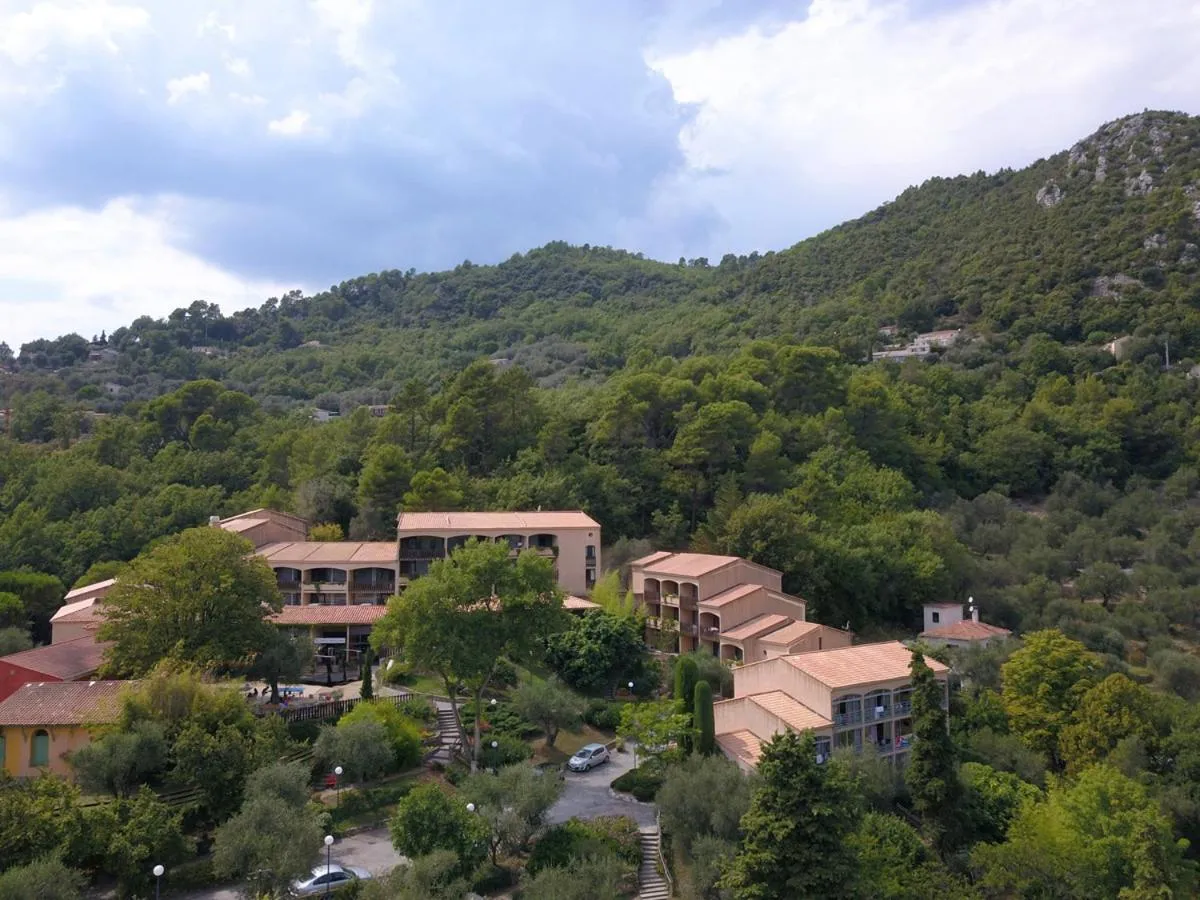 Bird's eye view in ULVF Le Domaine de l'Olivaie