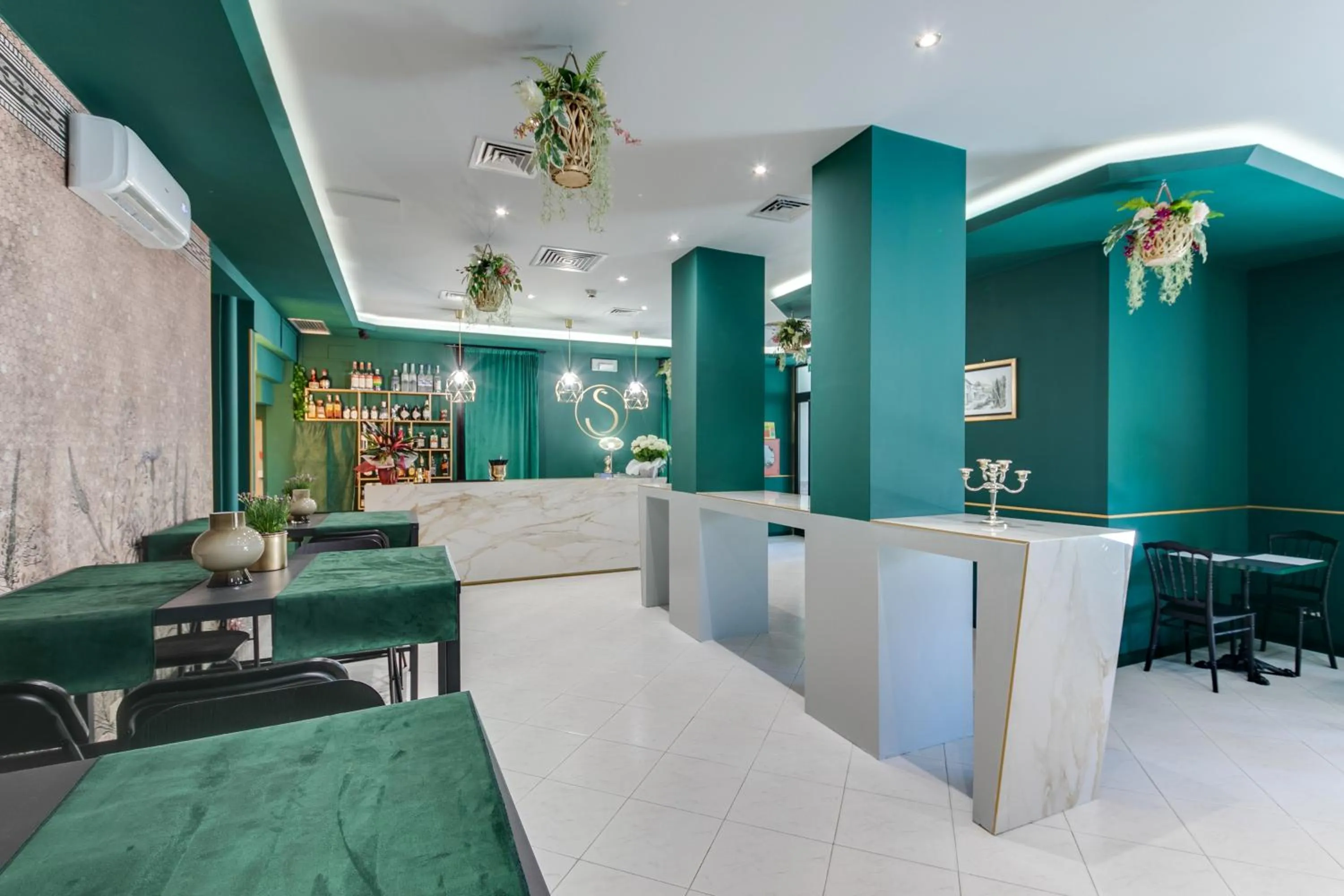 Lobby or reception in Hotel Sorriso