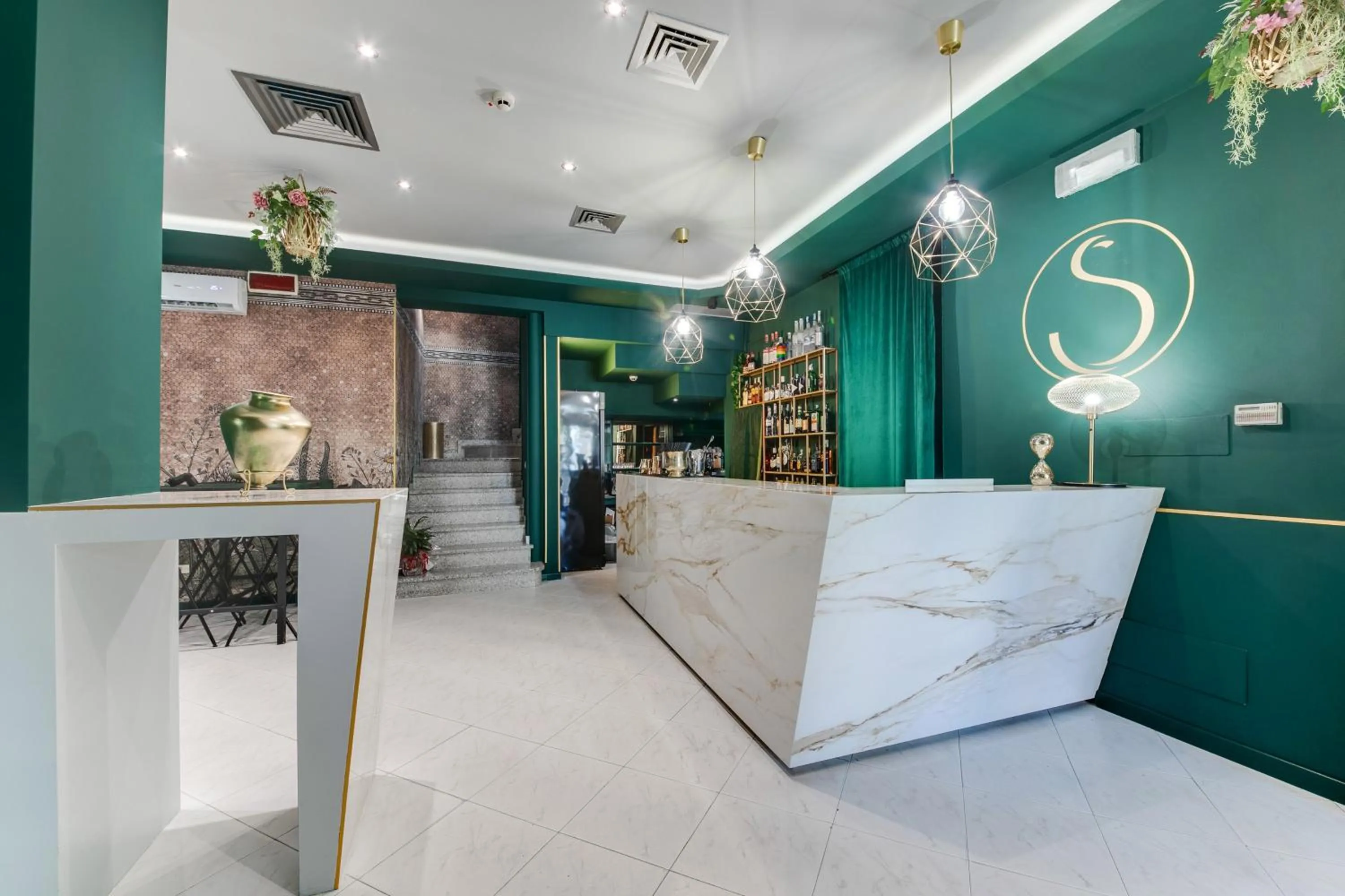 Lobby or reception in Hotel Sorriso