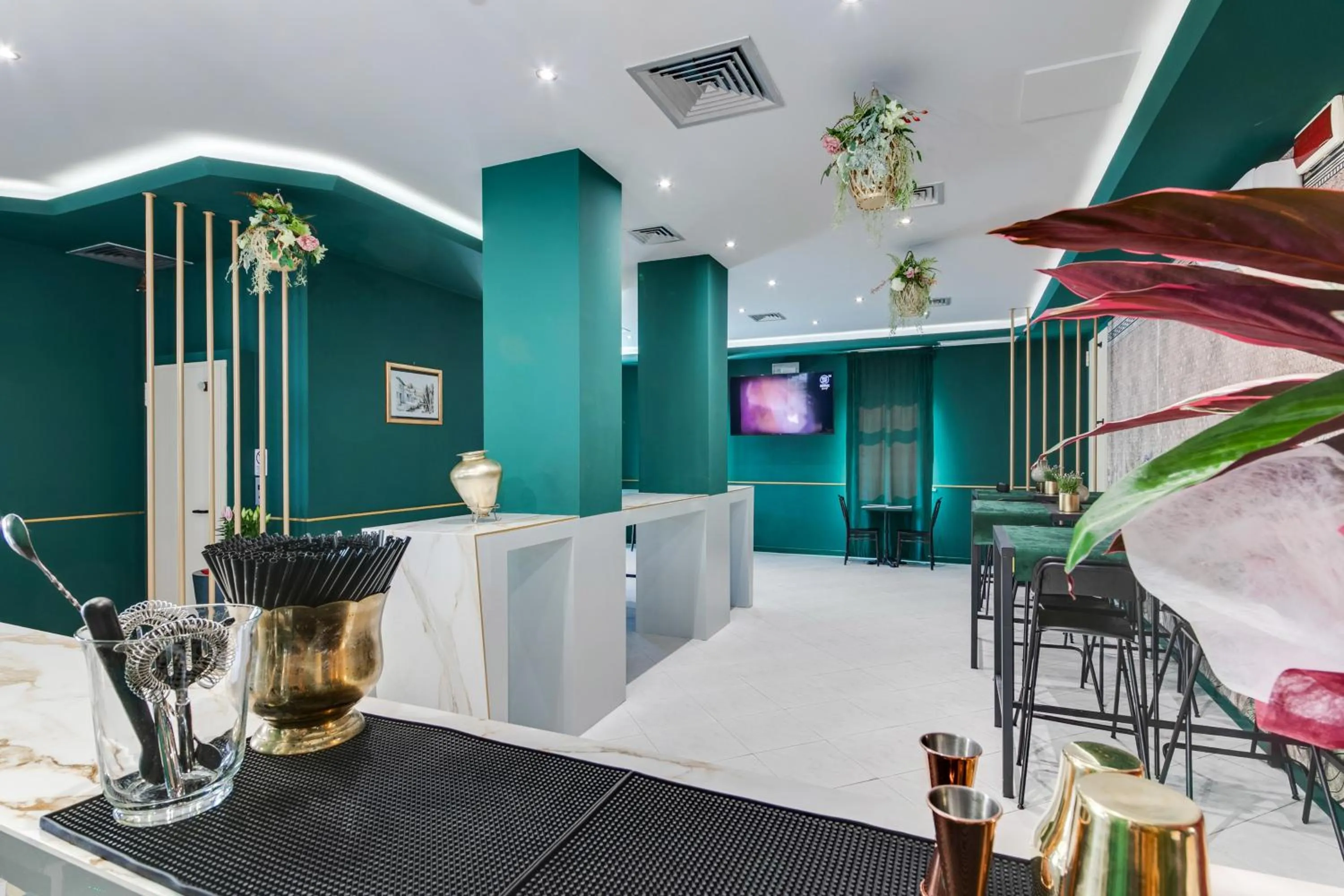 Lobby or reception in Hotel Sorriso