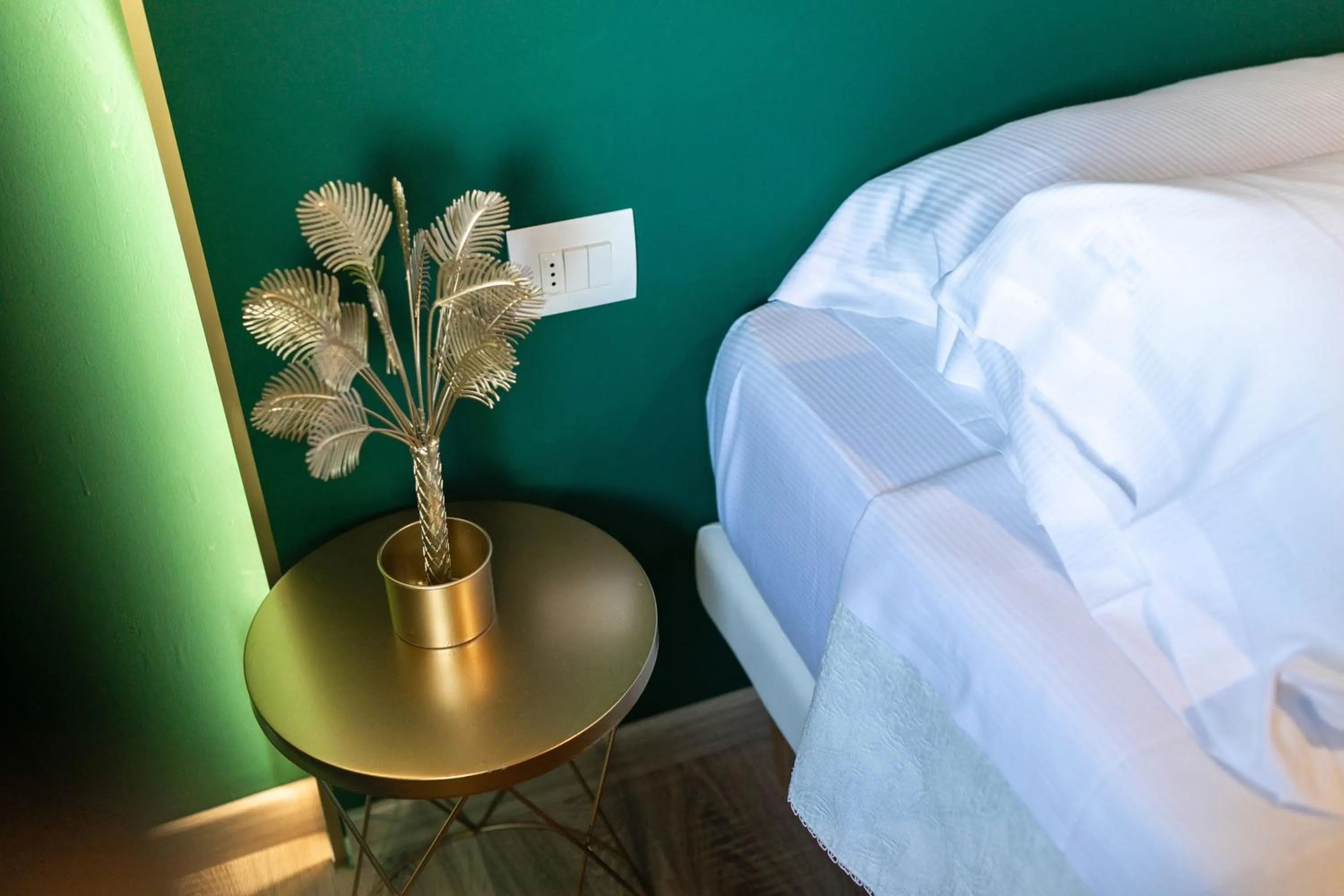 Decorative detail, Bed in Hotel Sorriso