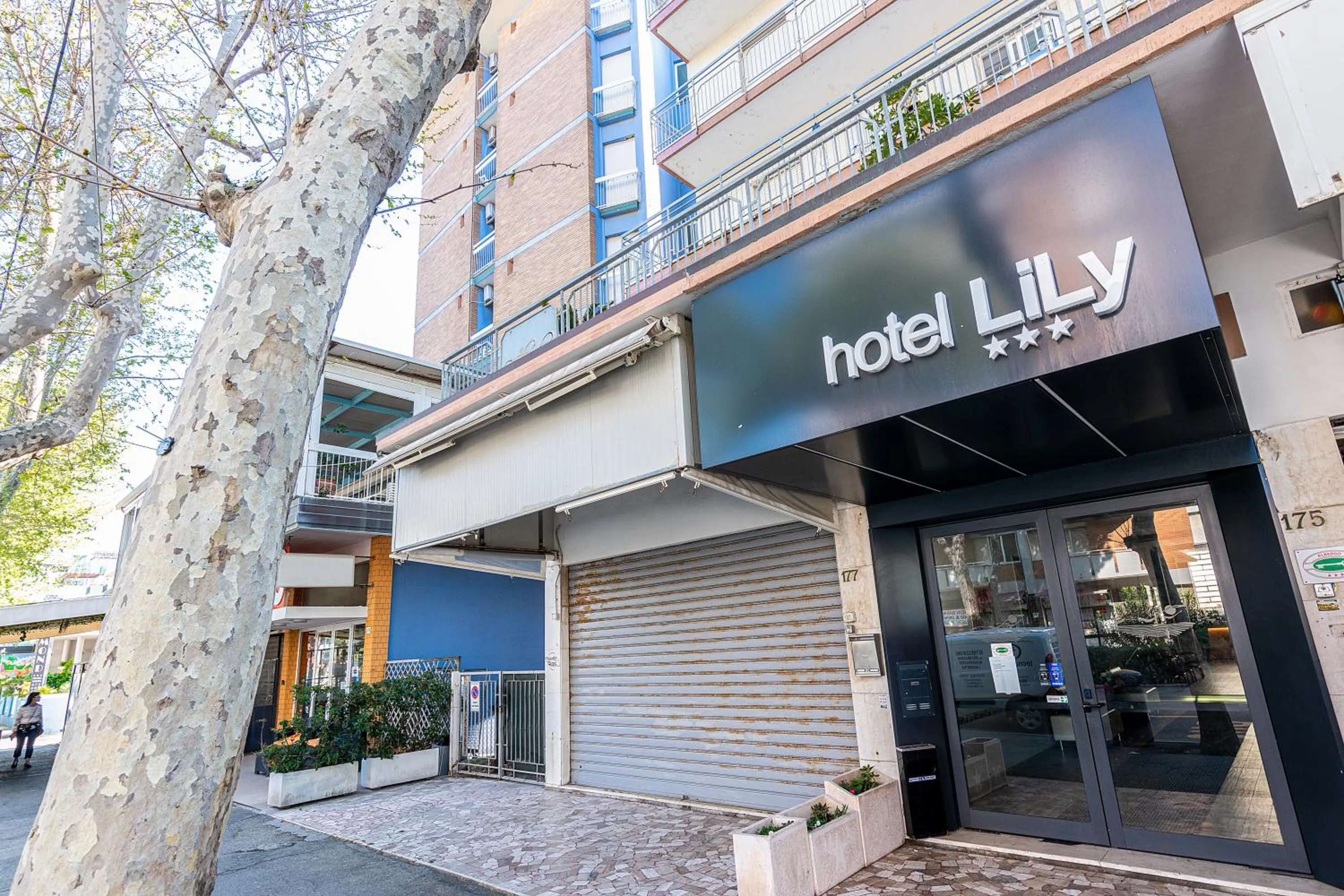 Property building in Hotel Lily