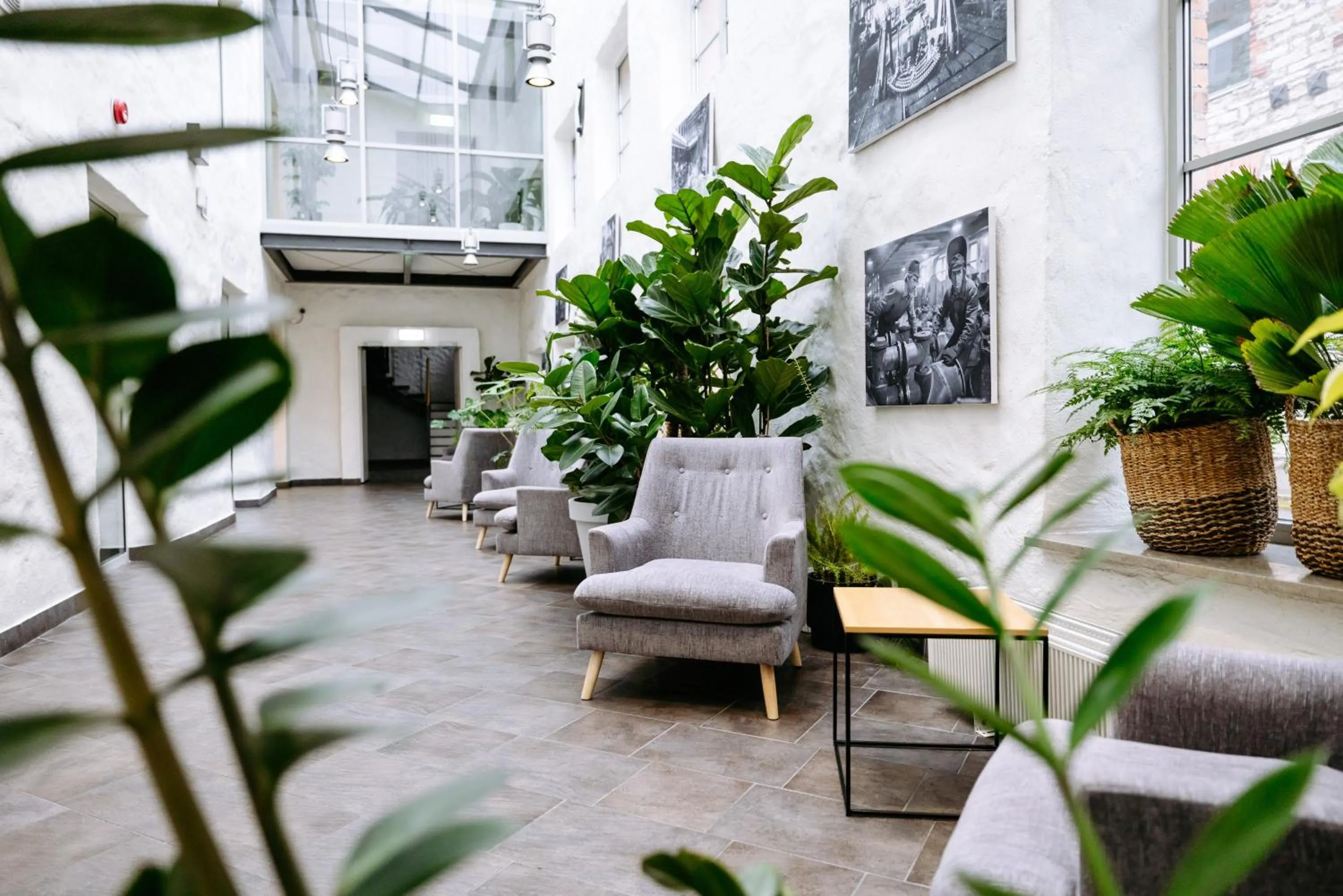 Seating area in Hestia Hotel Ilmarine