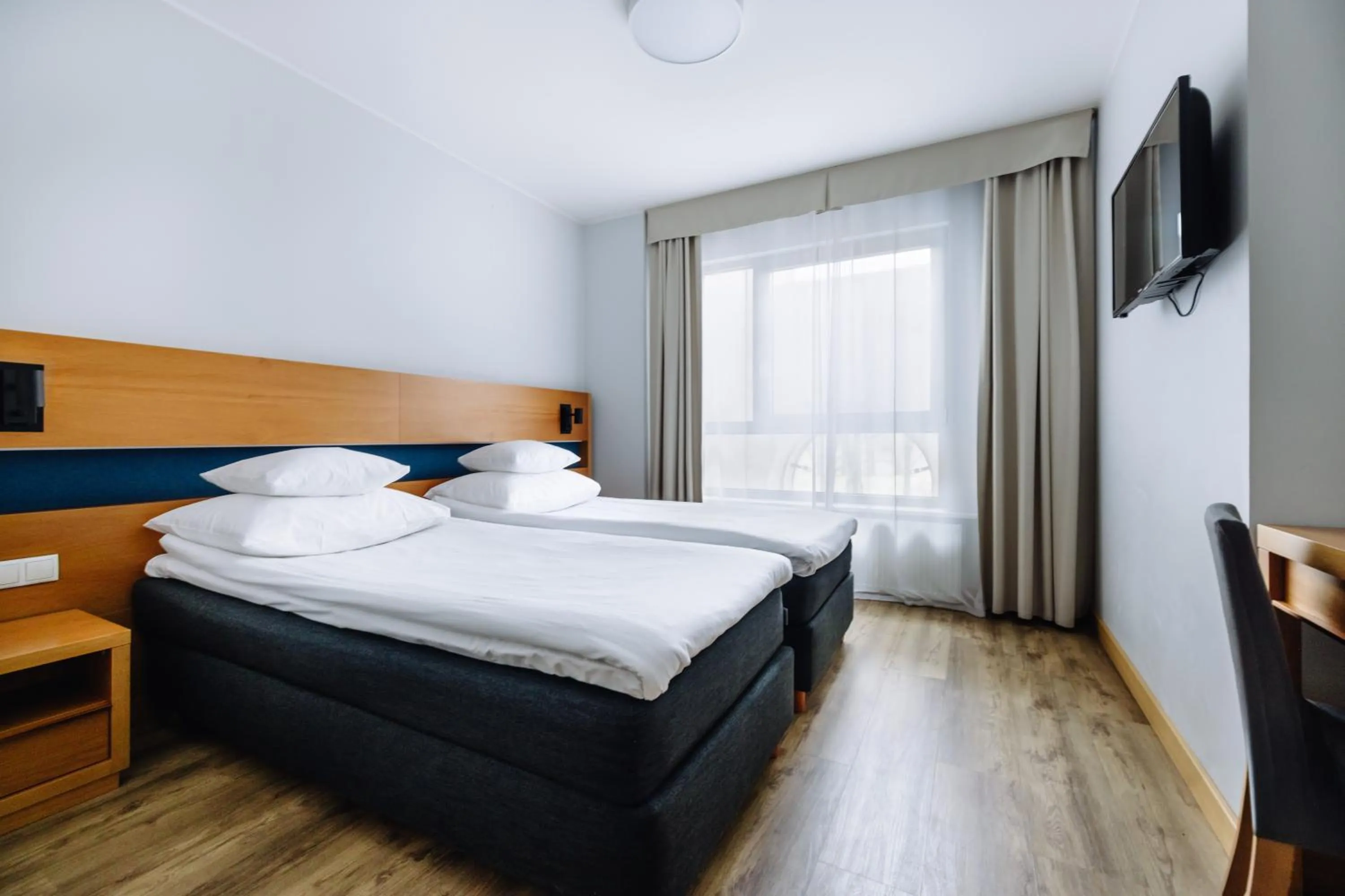 Bed in Hestia Hotel Ilmarine