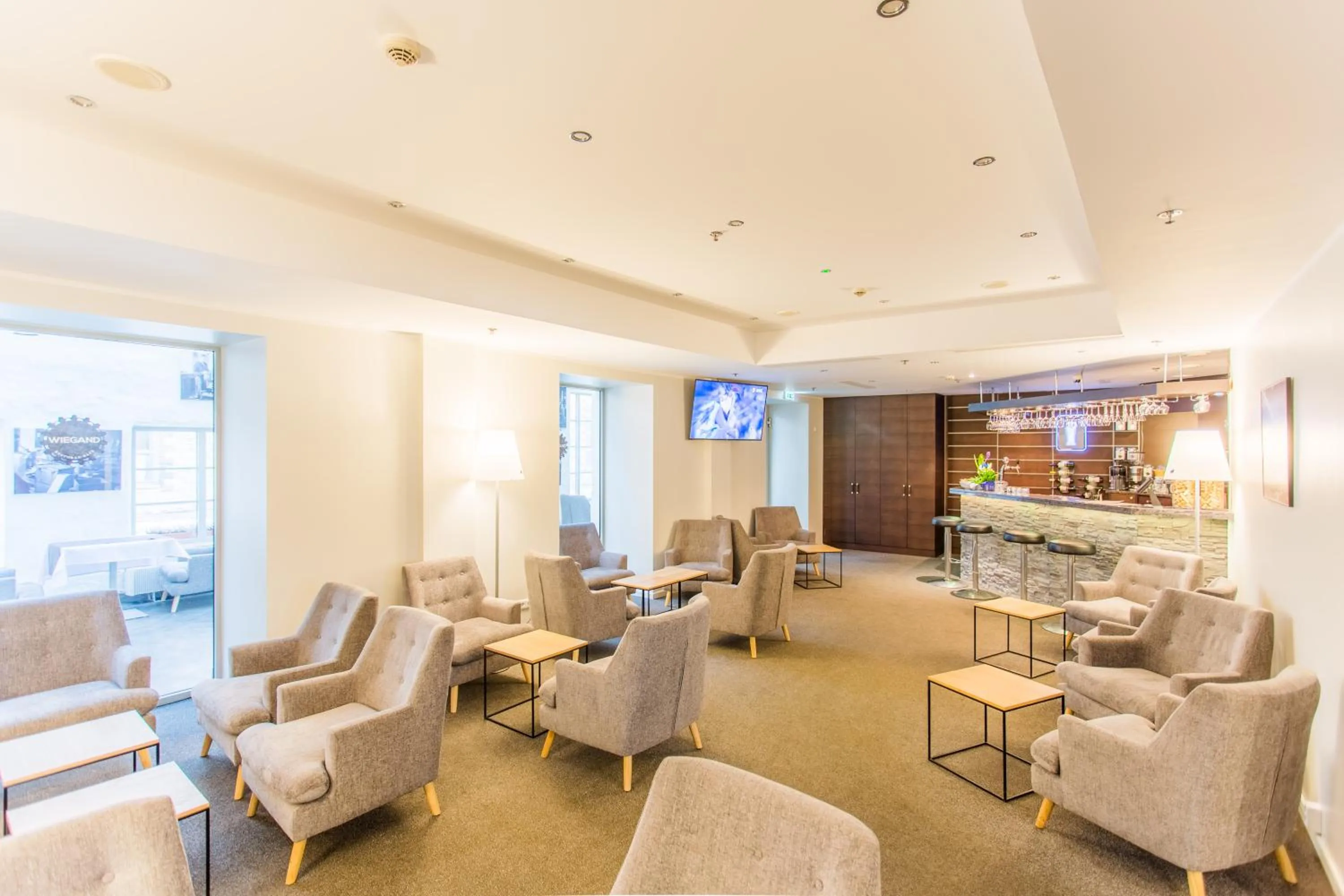 Lounge or bar in Hestia Hotel Ilmarine