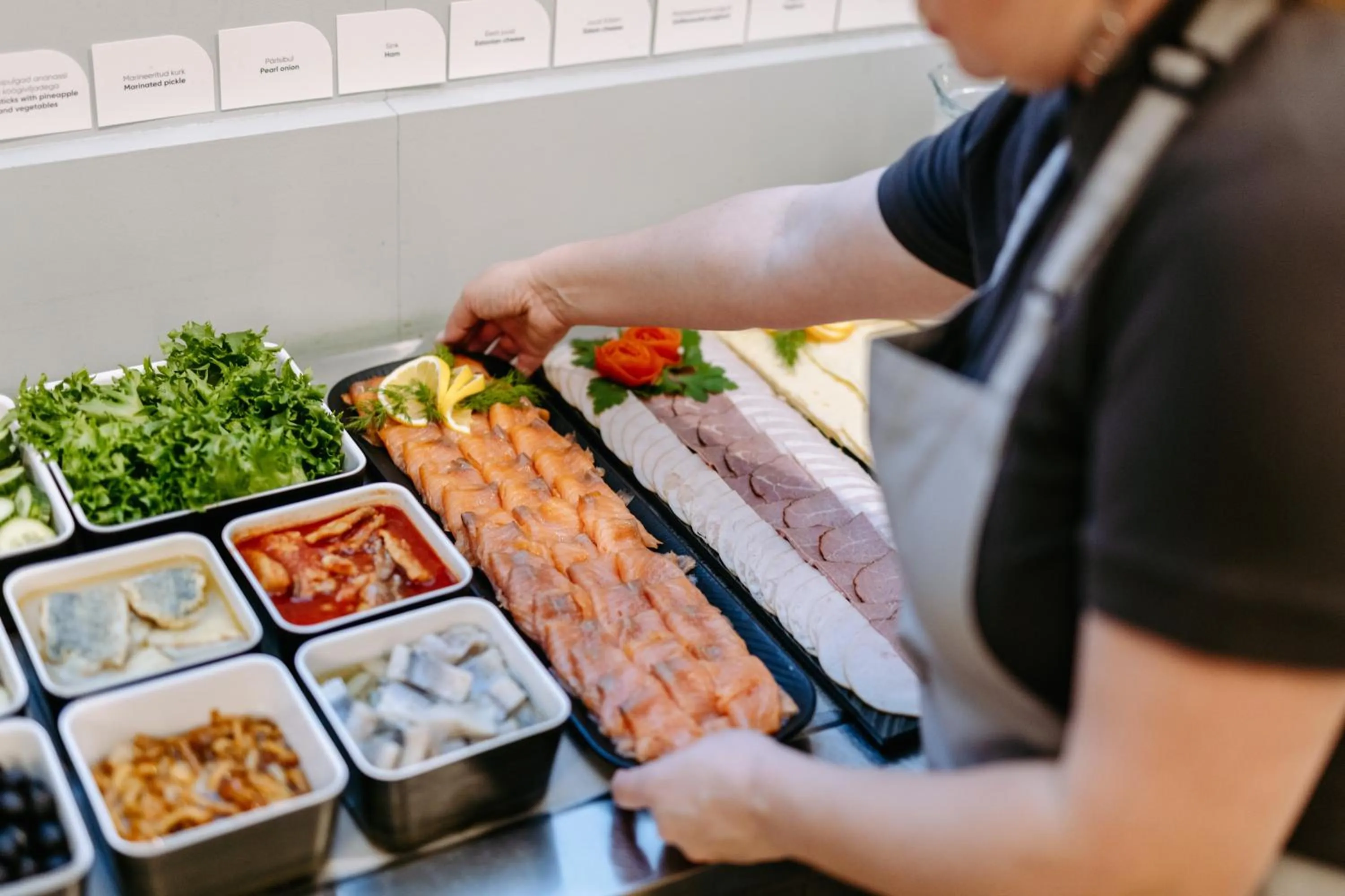 Breakfast in Hestia Hotel Ilmarine