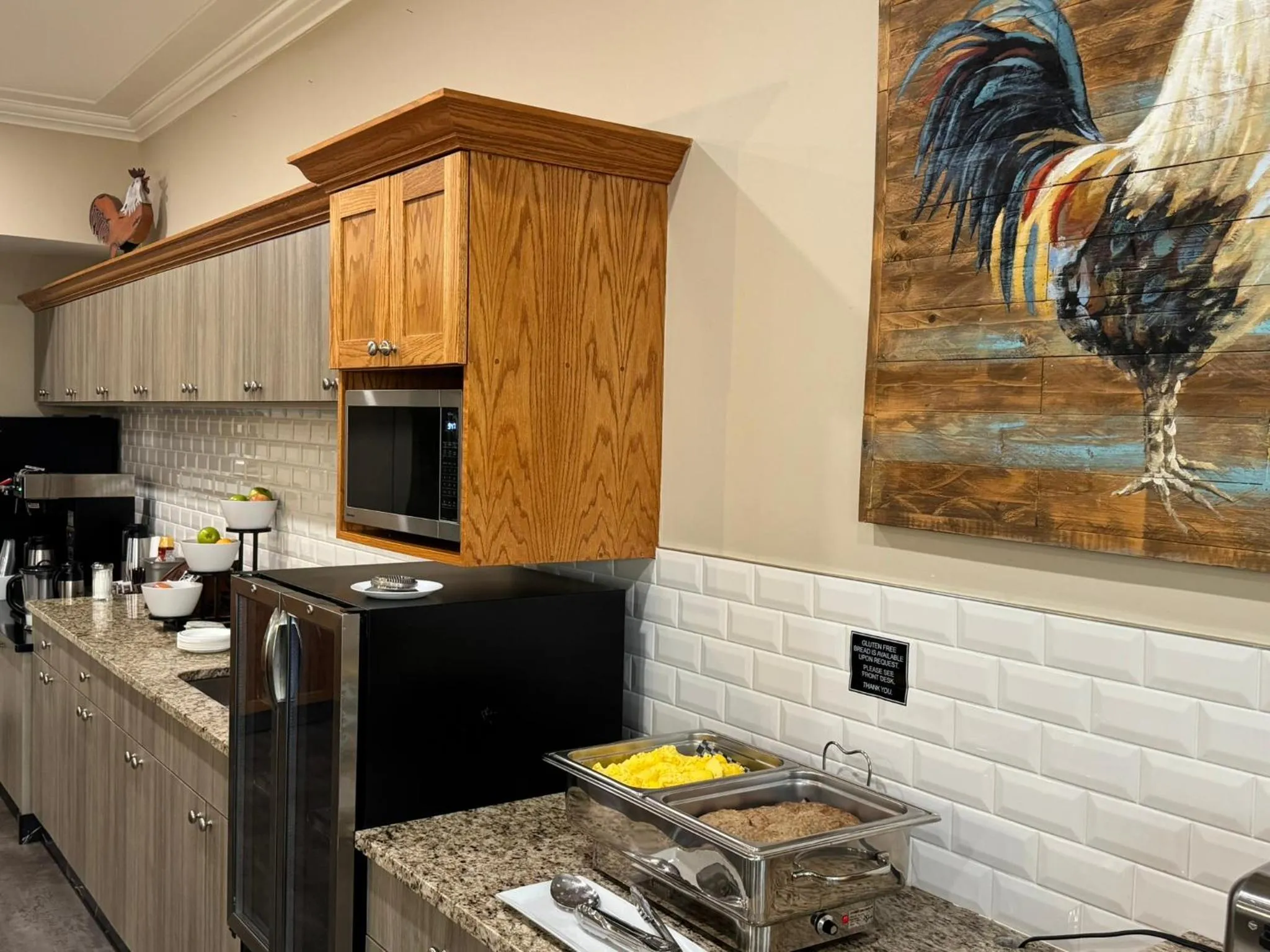 Breakfast in Western Budget Motel Leduc #3