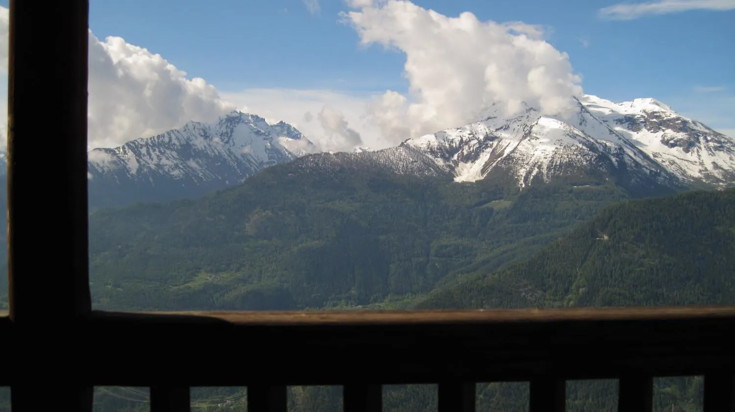 View (from property/room) in Hotel Ristoro Vagneur