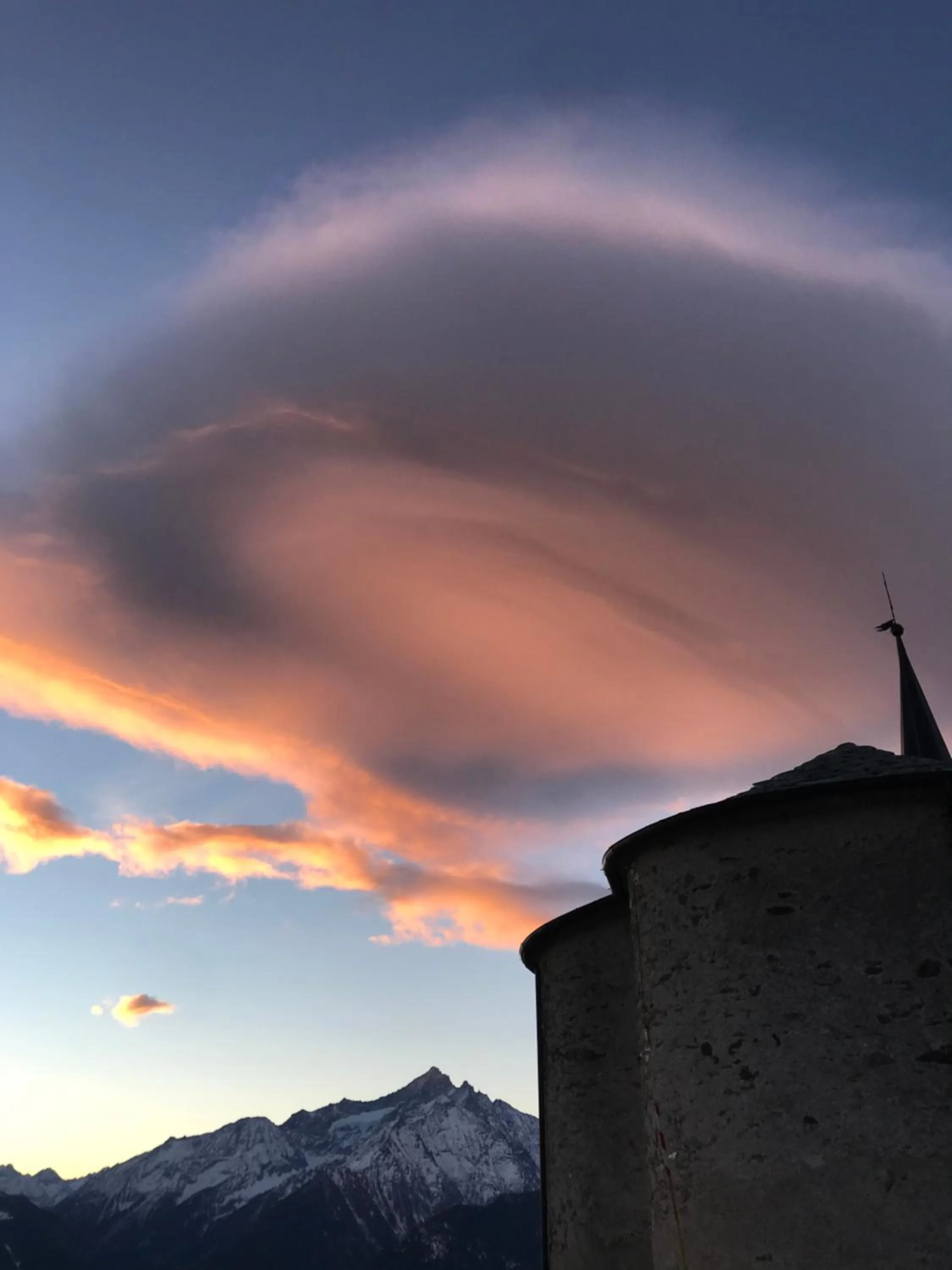 Mountain view in Hotel Ristoro Vagneur