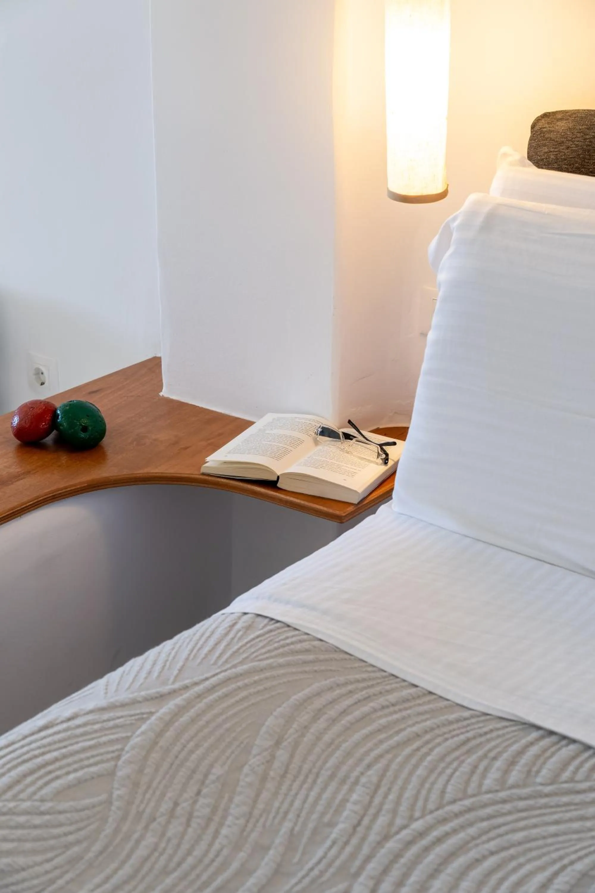 Decorative detail, Bed in Amaze Suites