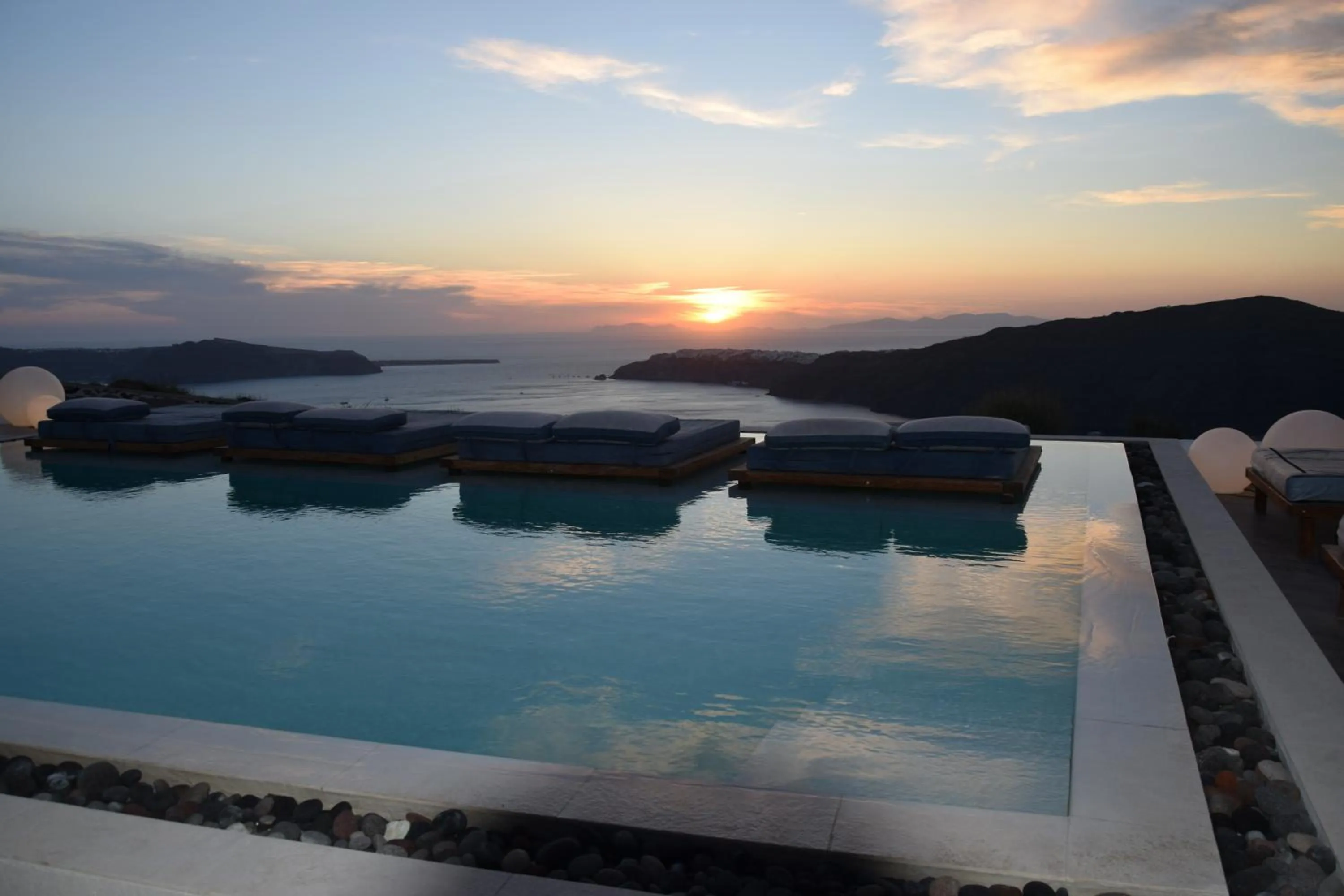 Swimming pool in Amaze Suites