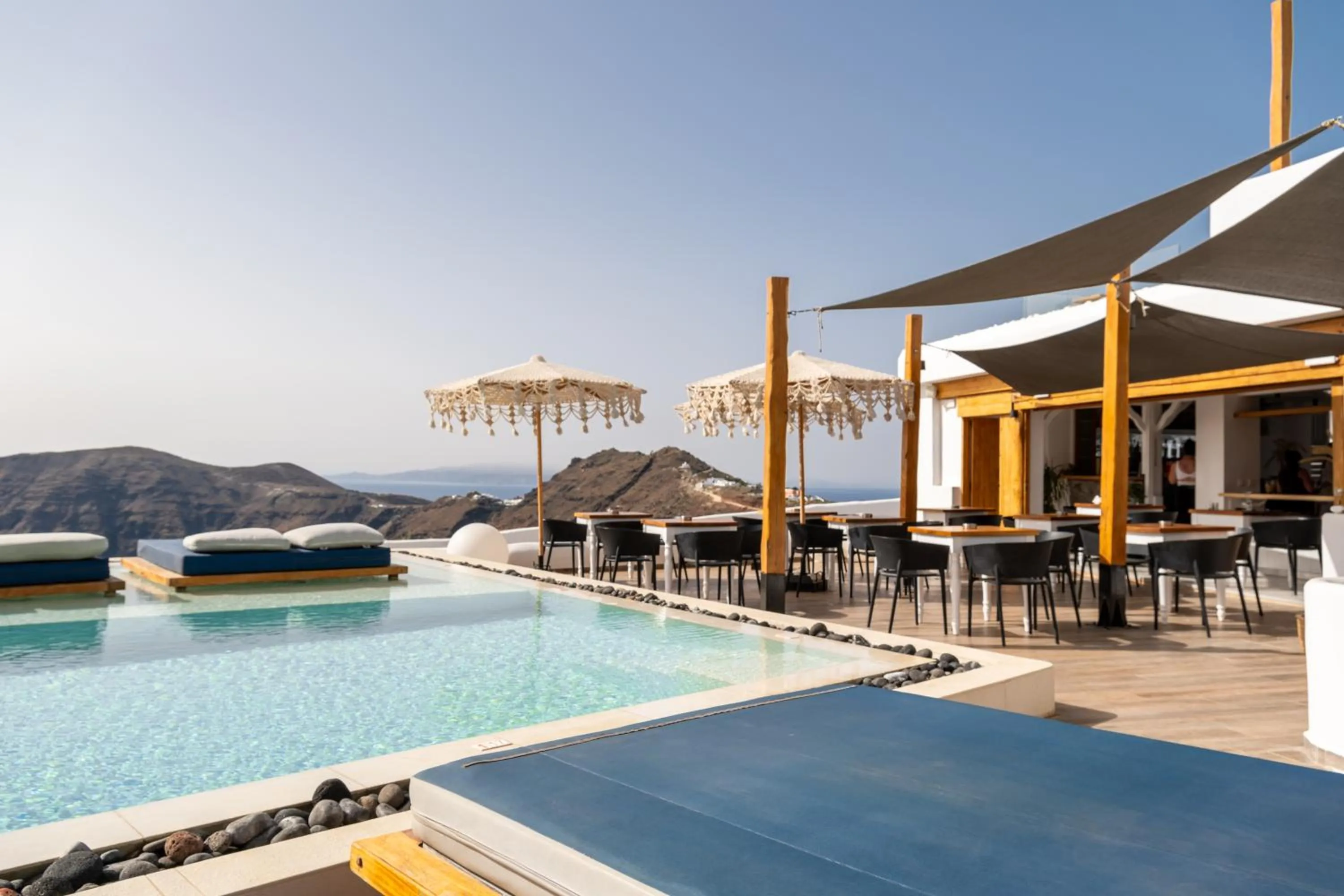 Swimming pool in Amaze Suites