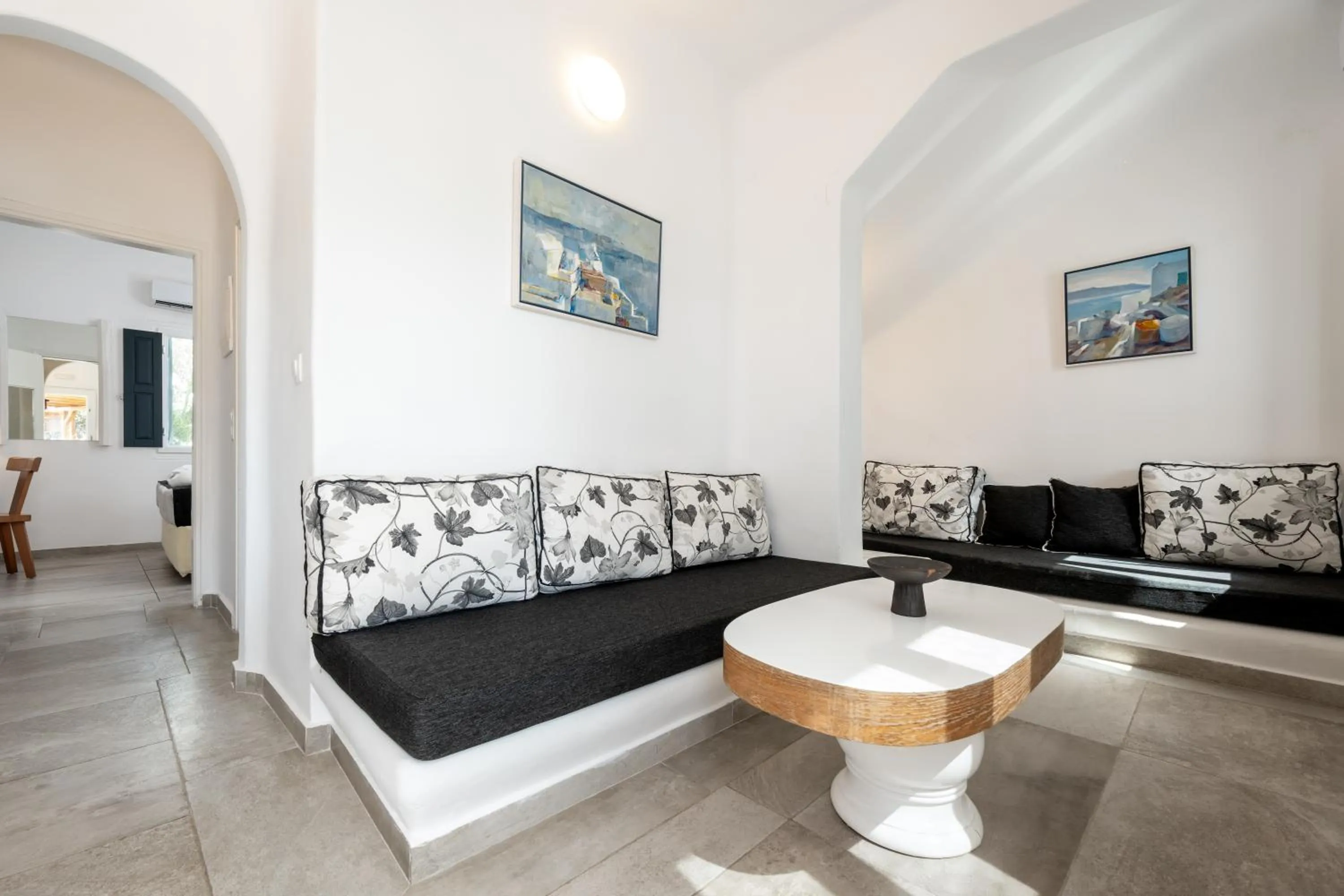 Living room in Amaze Suites