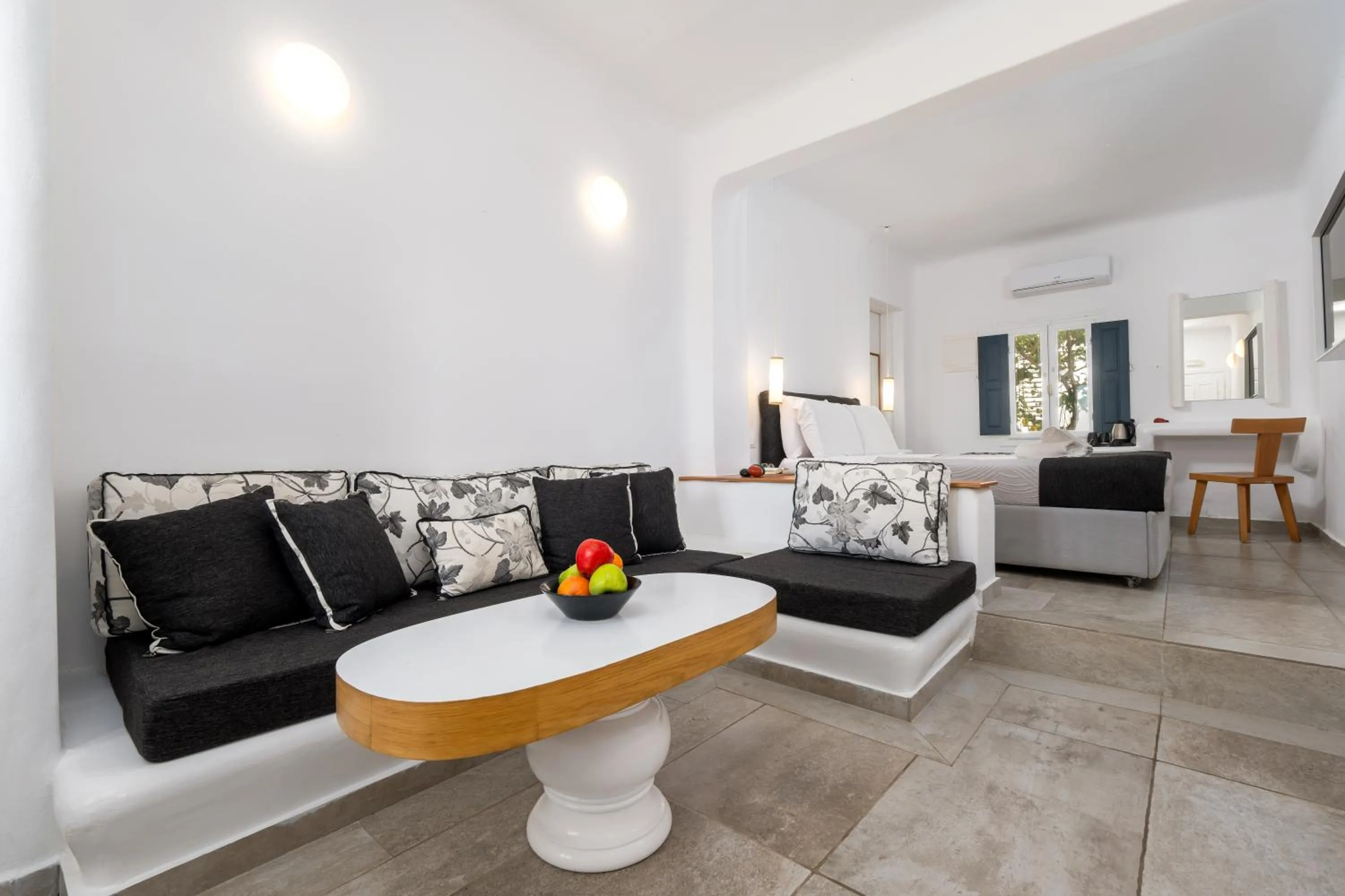 Living room in Amaze Suites