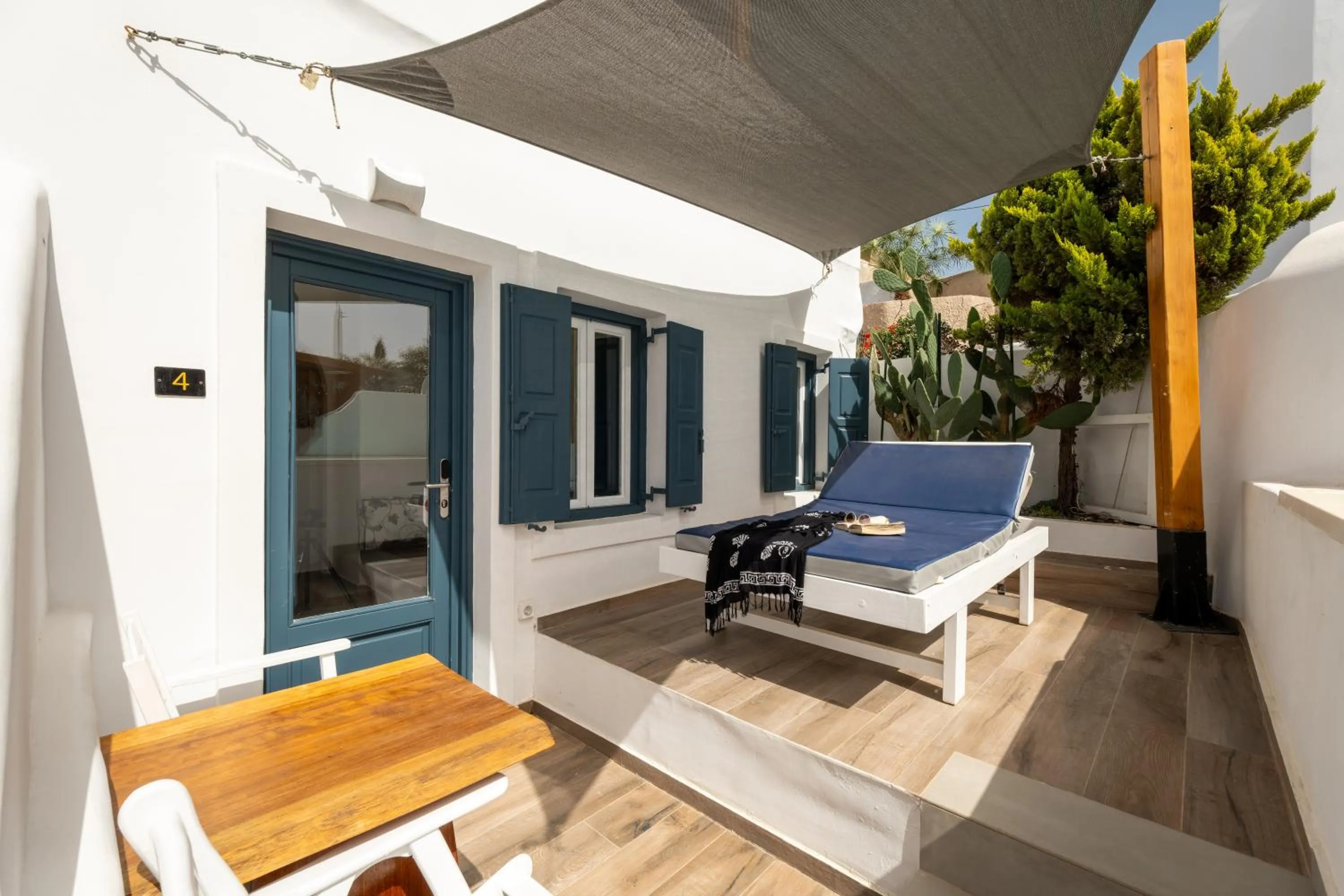 Patio in Amaze Suites