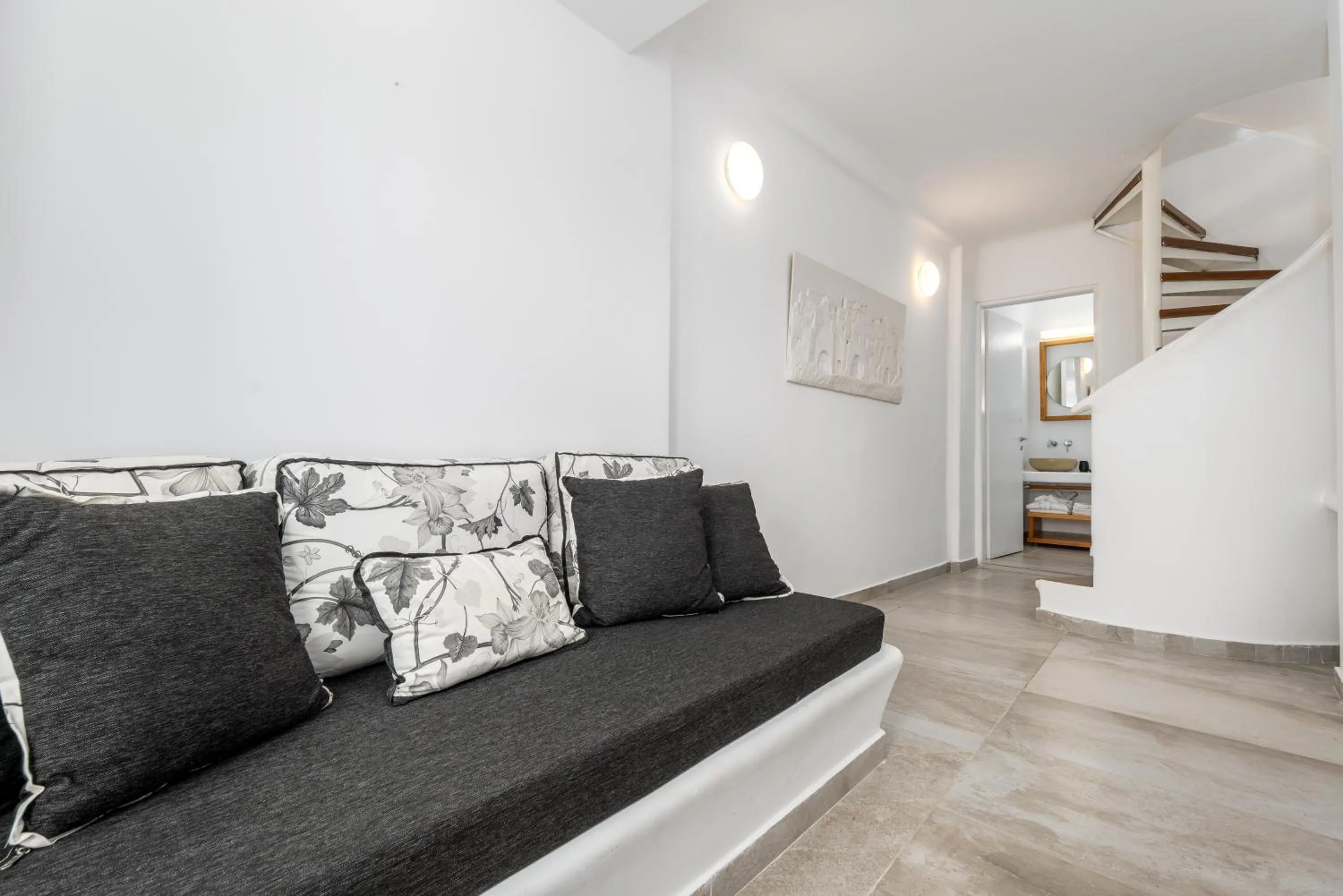 Living room in Amaze Suites