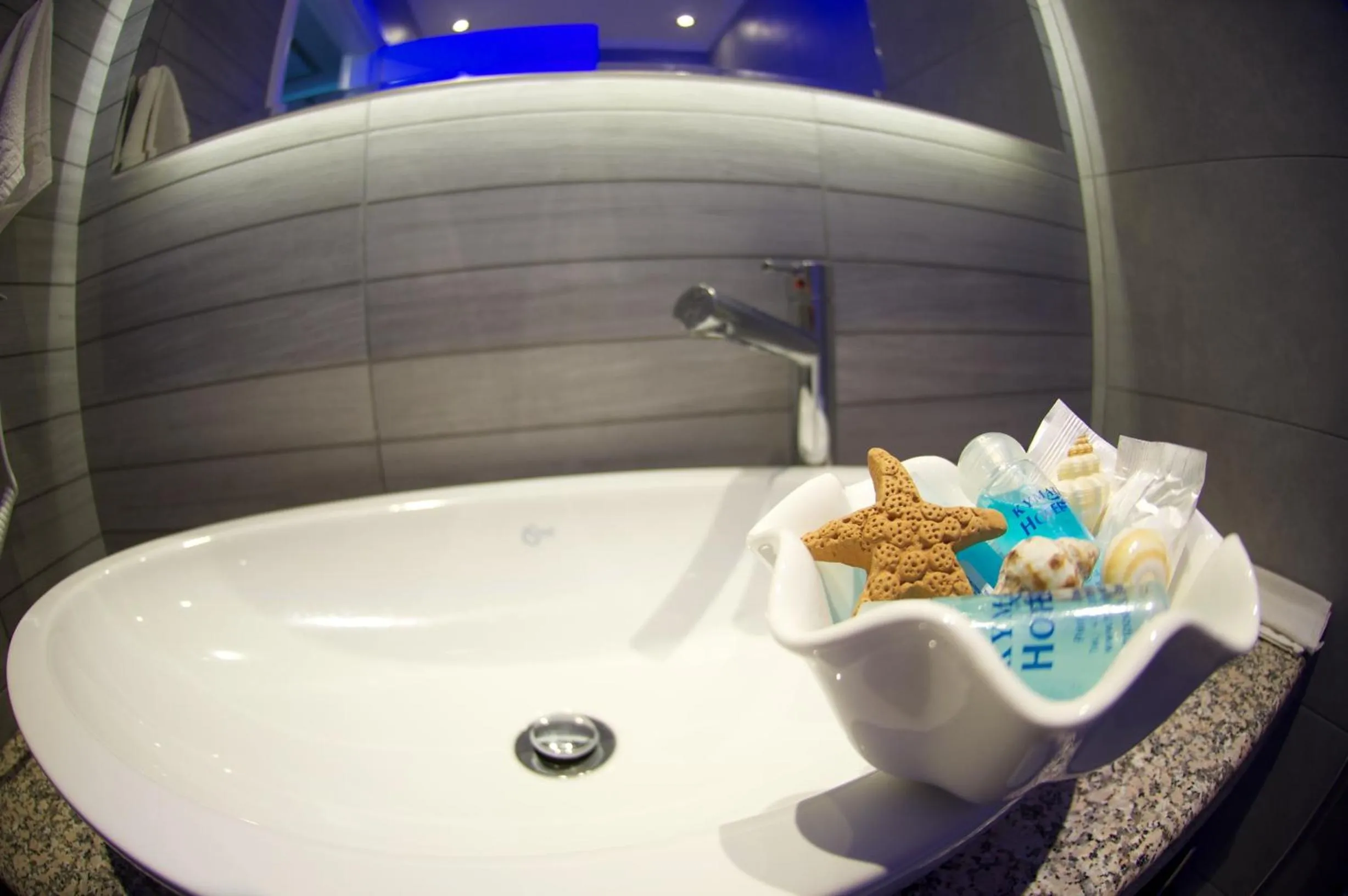 Property logo or sign in Kymata Hotel