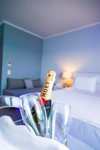 Bedroom, Bed in Kymata Hotel