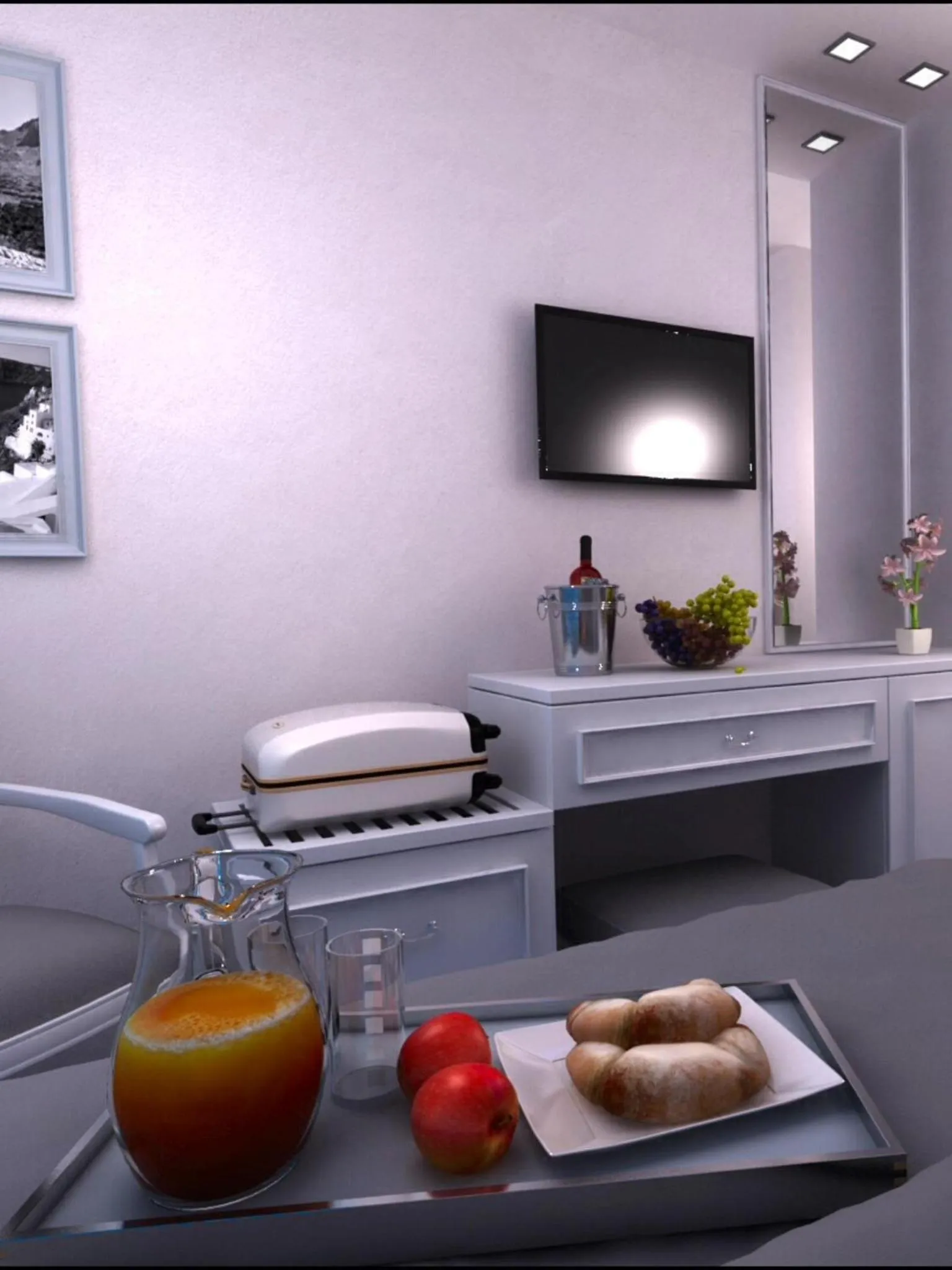 TV and multimedia in Kymata Hotel