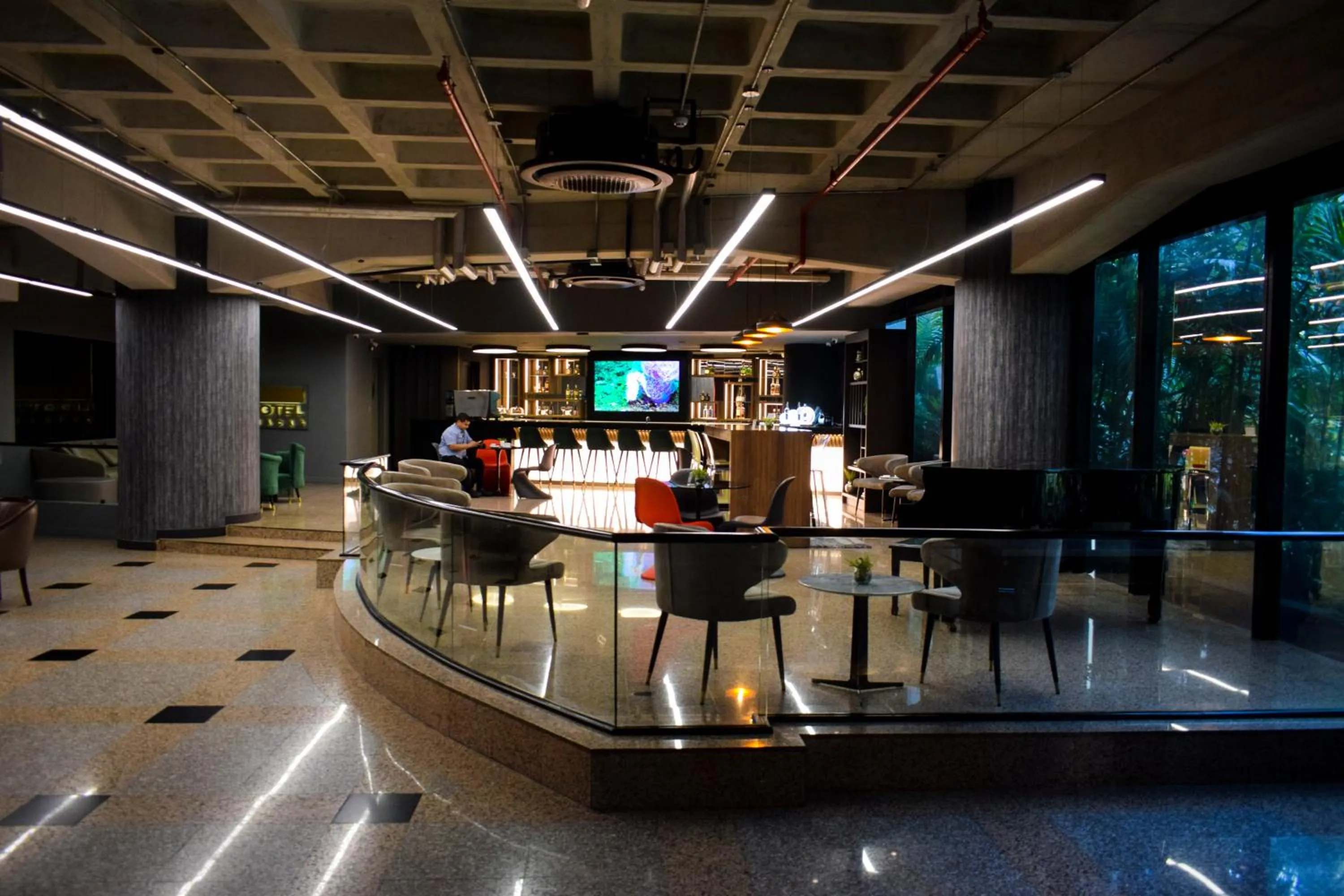 Lounge or bar in Lidotel Caracas