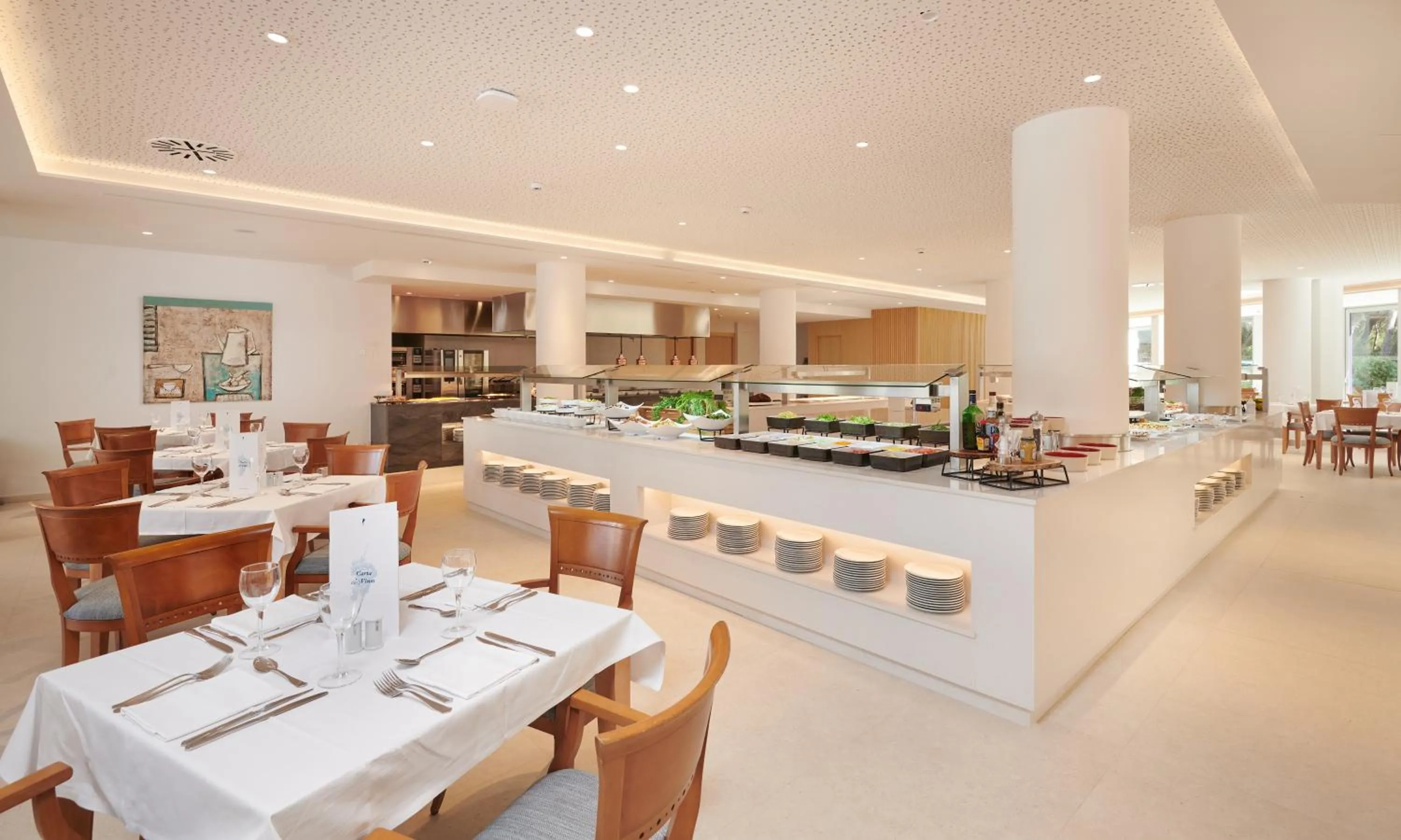 Restaurant/places to eat in Hipotels Bahía Grande Aparthotel