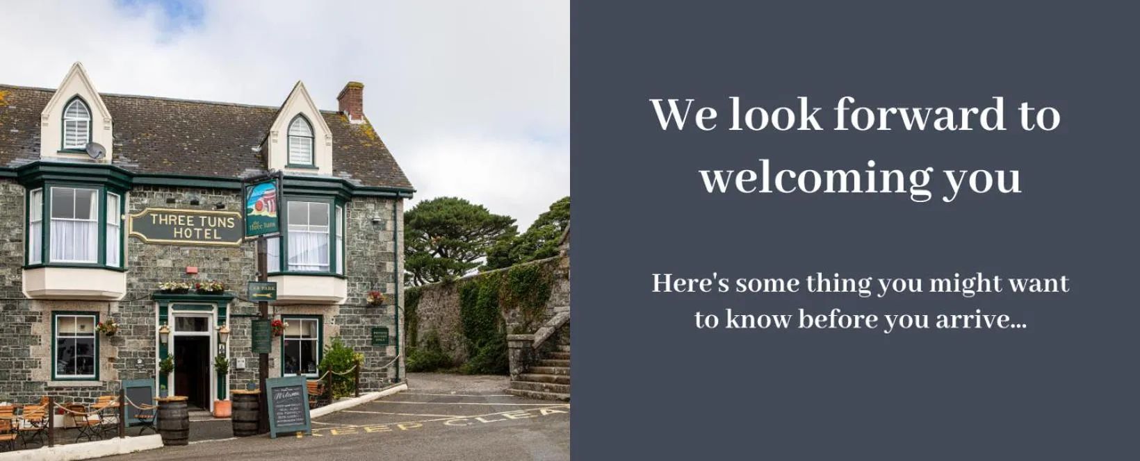 Property logo or sign in The Three Tuns