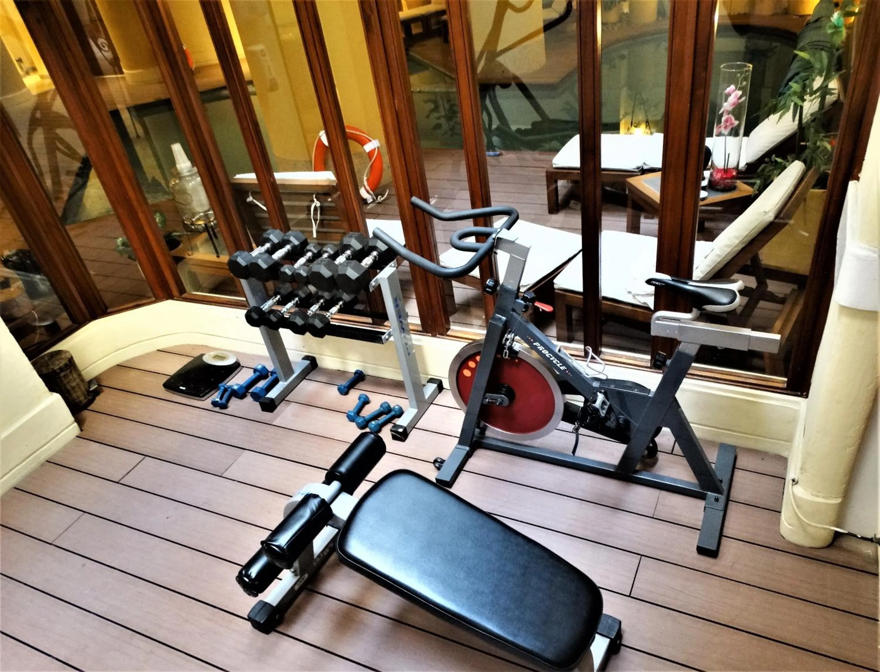 Fitness centre/facilities in Hotel De La Opera