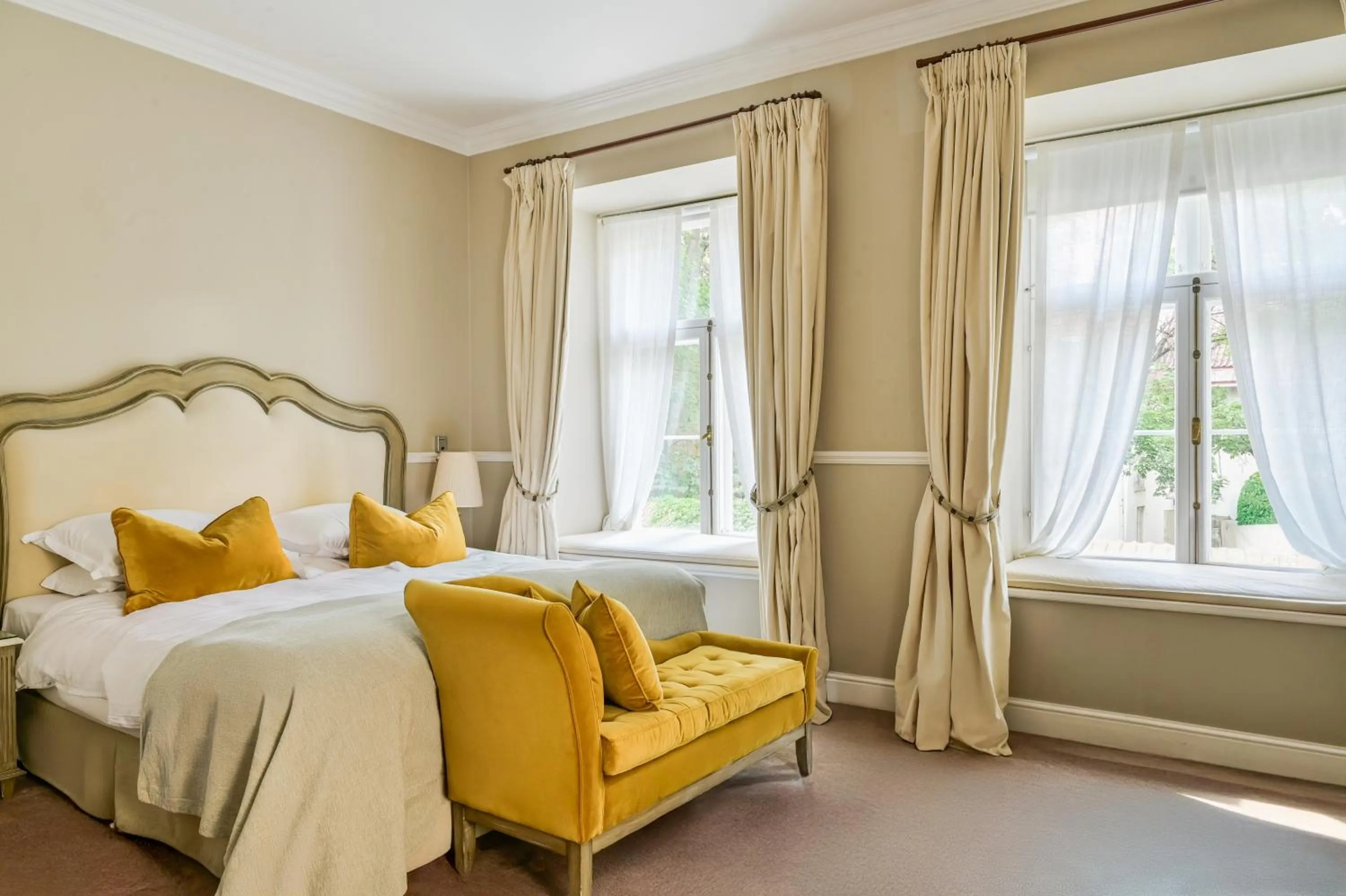 Bed in Schlössle Hotel - Small Luxury Hotels of the World