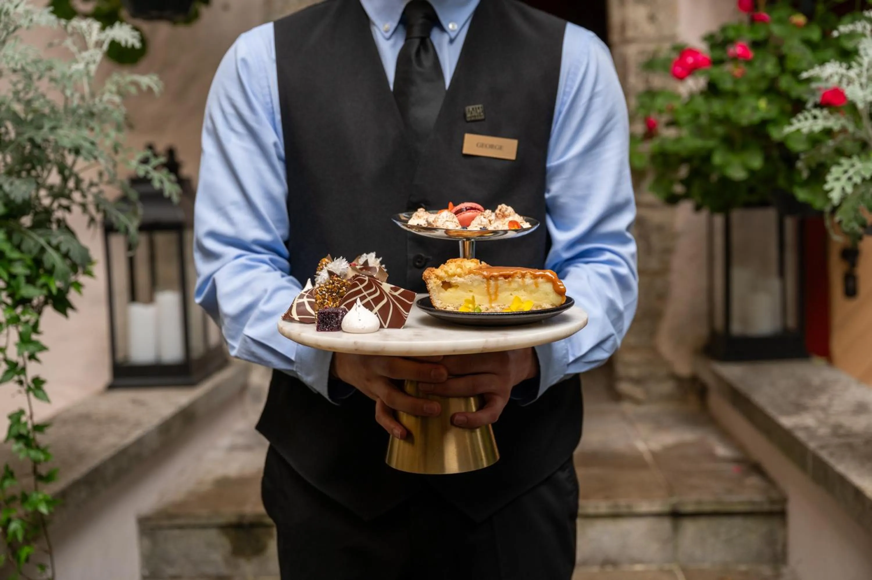 room service in Schlössle Hotel - Small Luxury Hotels of the World