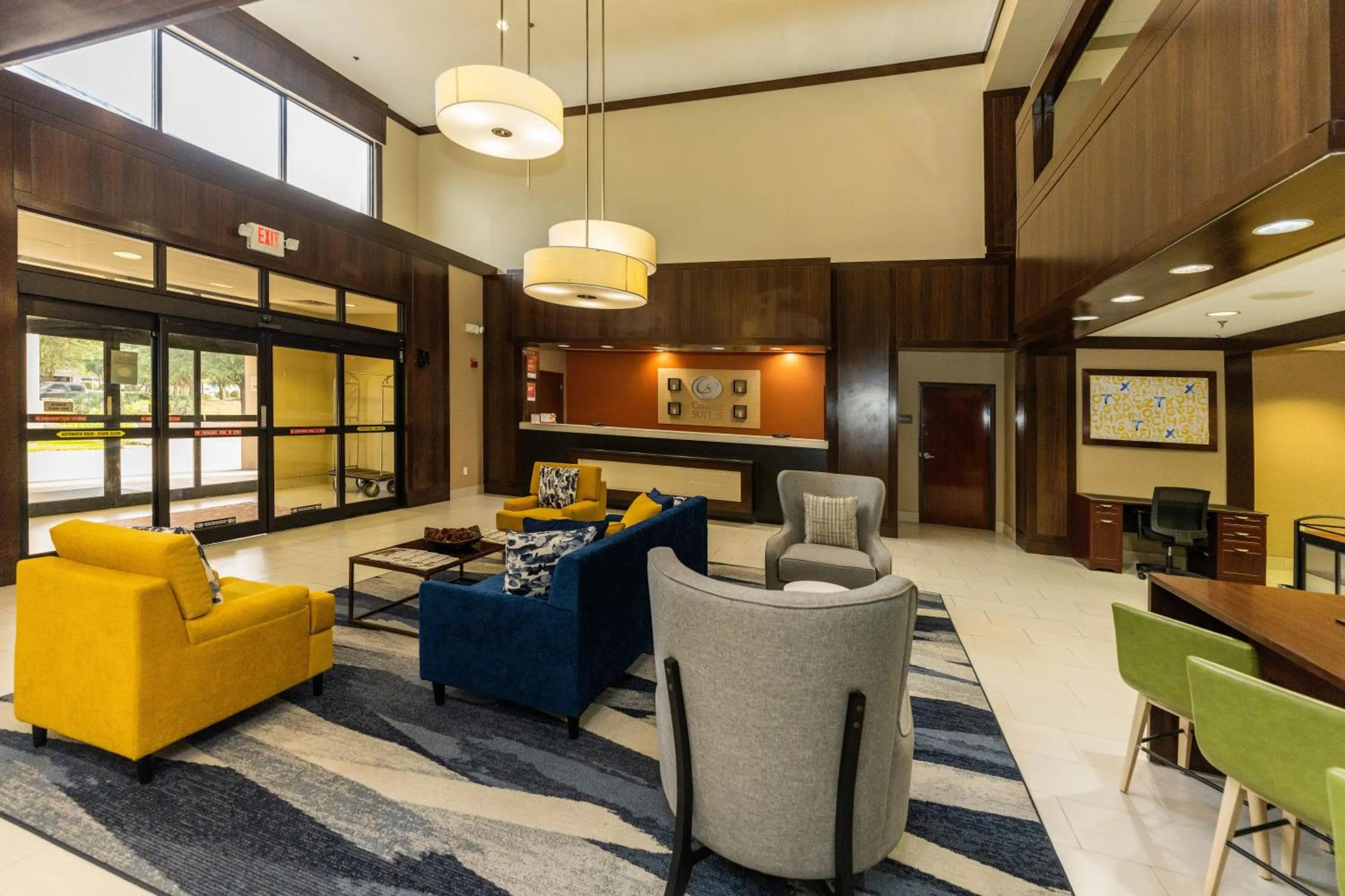 Lobby or reception in Comfort Suites Houston West at Clay Road