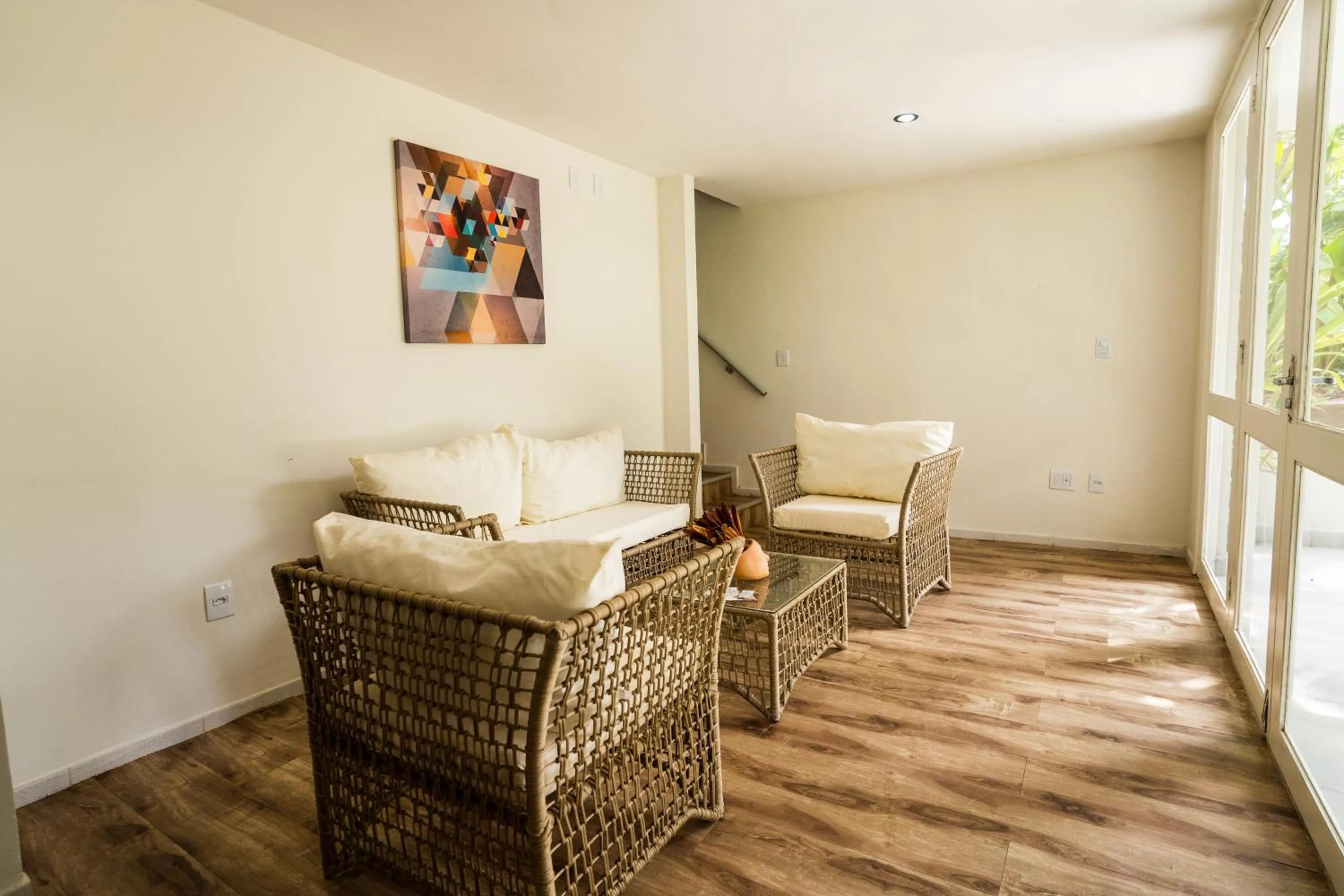 Living room in Hotel Pipa Atlântico
