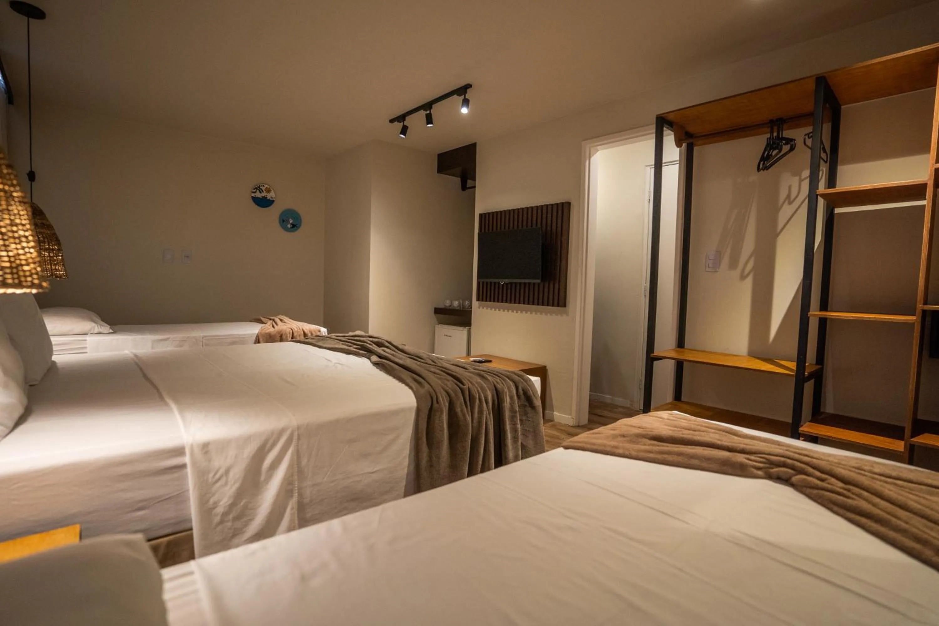 Bed in Hotel Pipa Atlântico