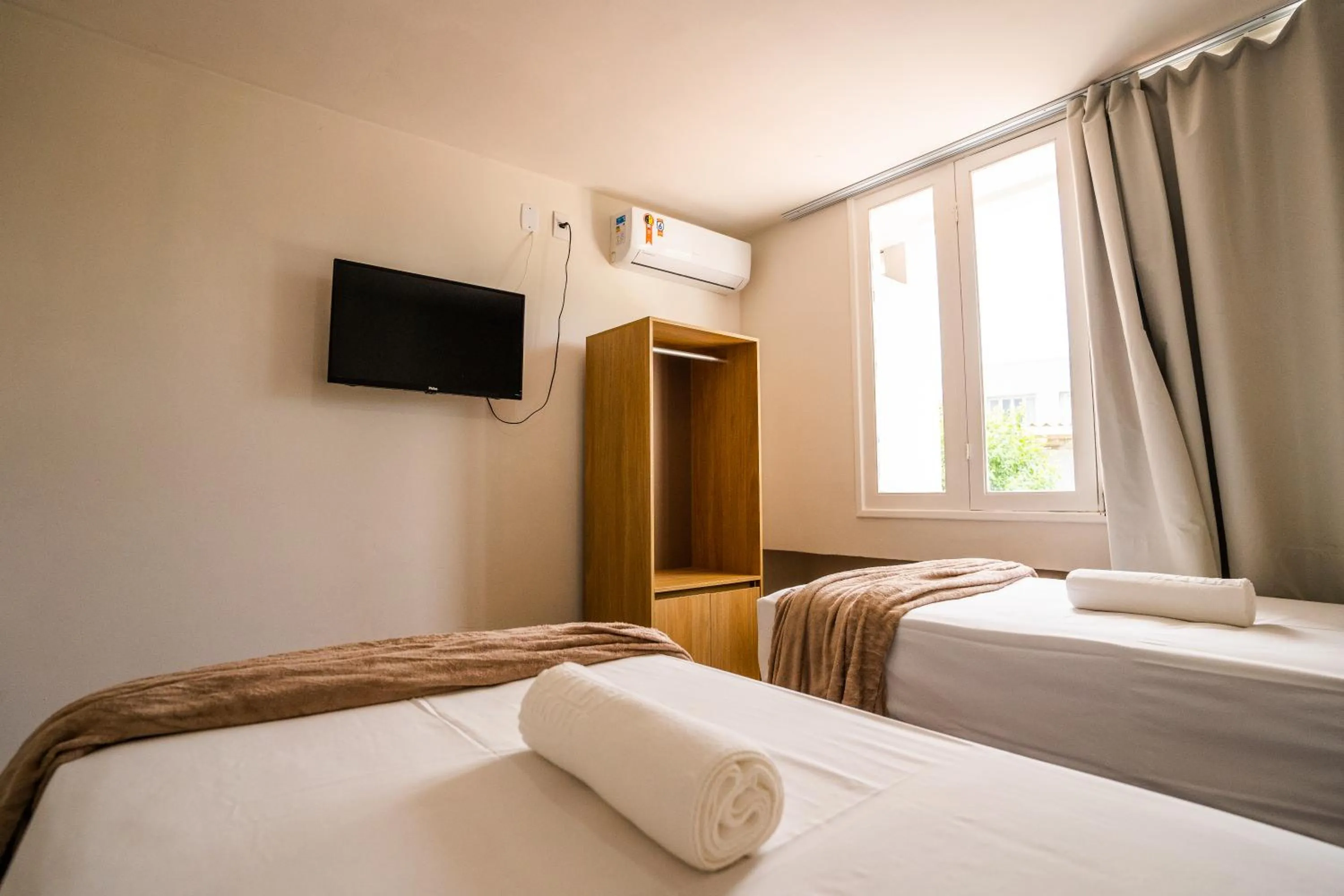 Bed in Hotel Pipa Atlântico