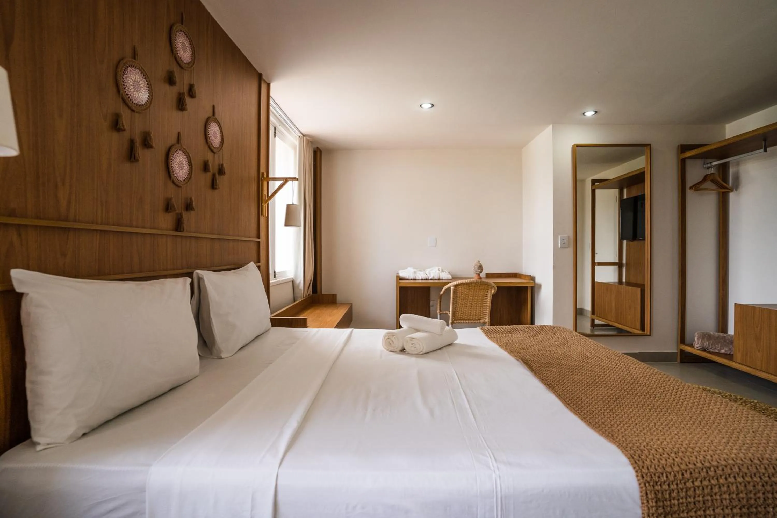 Bed in Hotel Pipa Atlântico