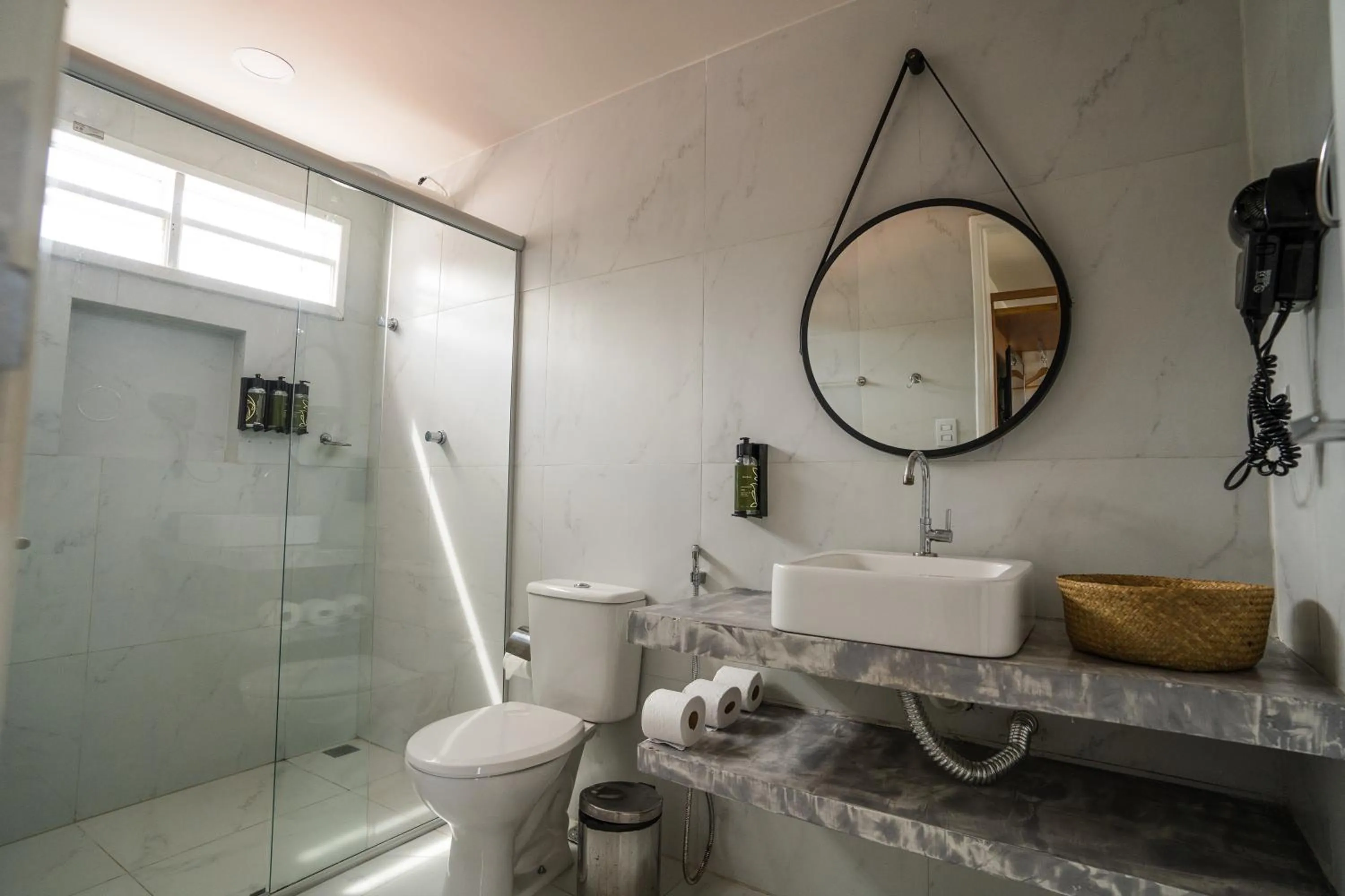 Shower in Hotel Pipa Atlântico