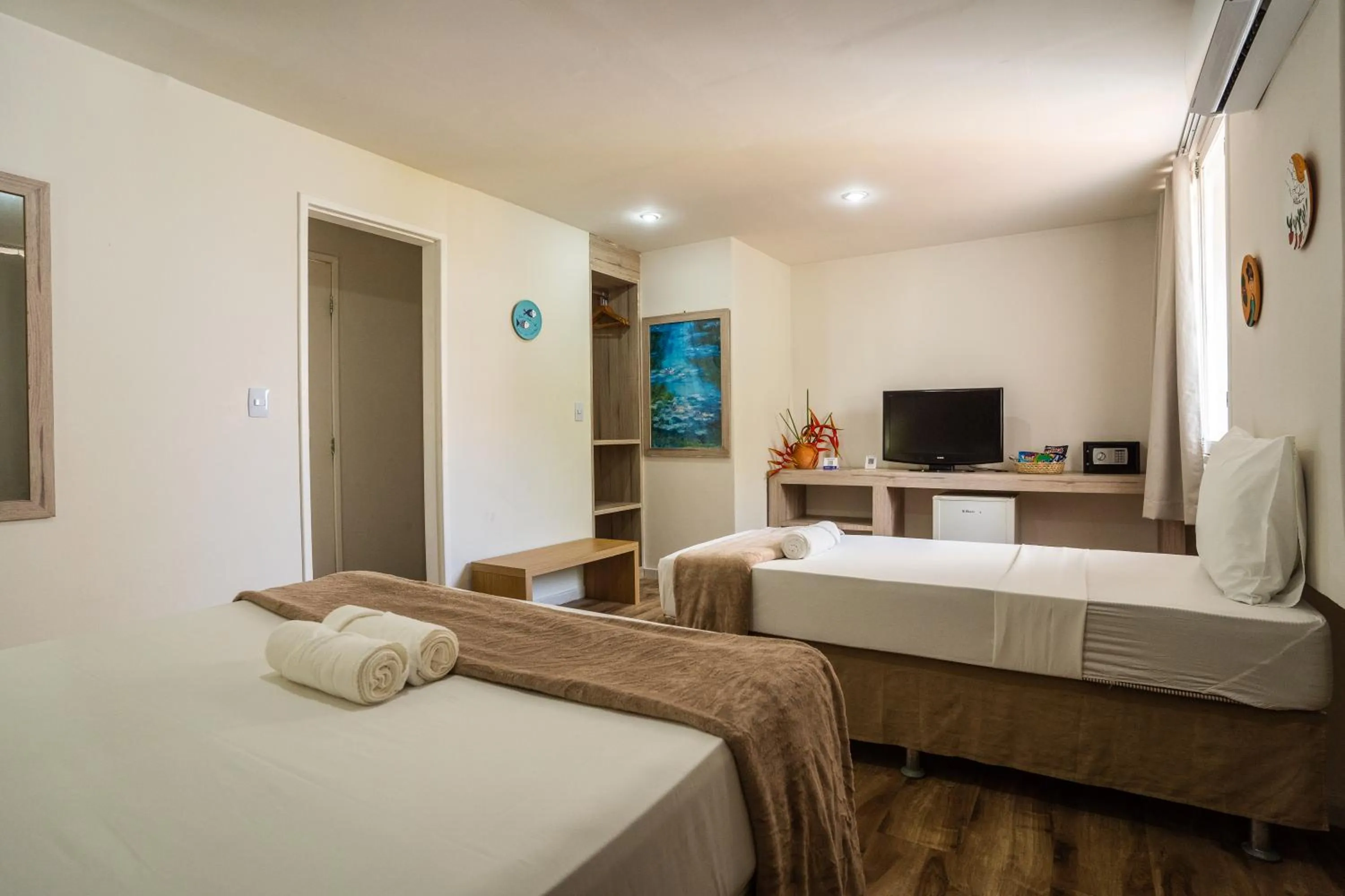 Bed in Hotel Pipa Atlântico