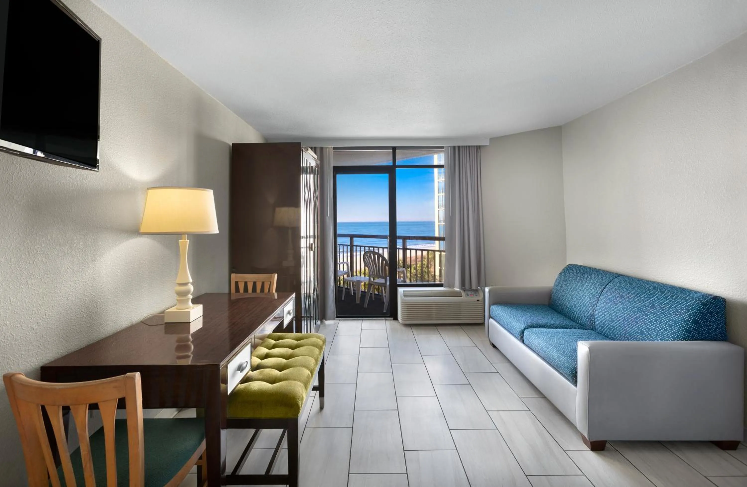 Living room in Hotel Blue