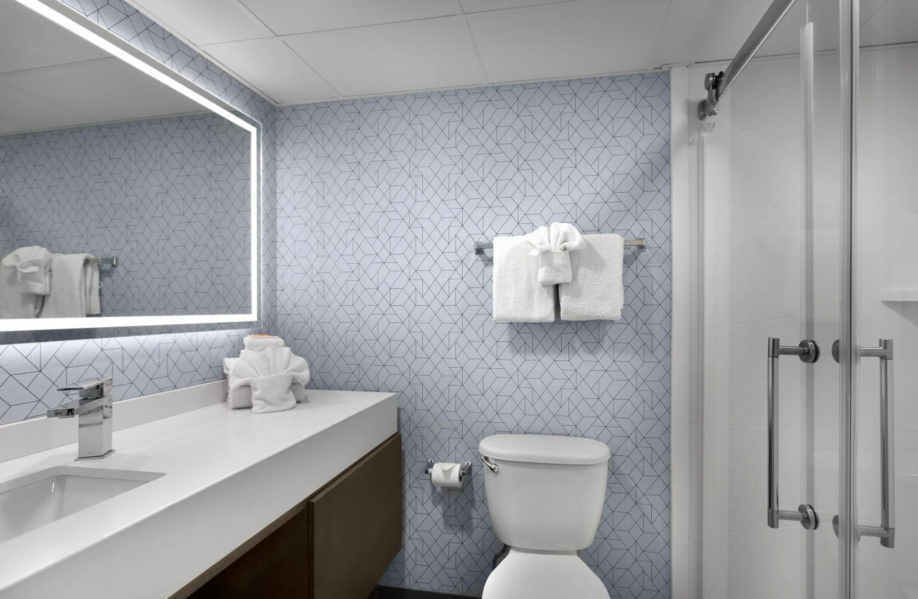 Bathroom in Hotel Blue