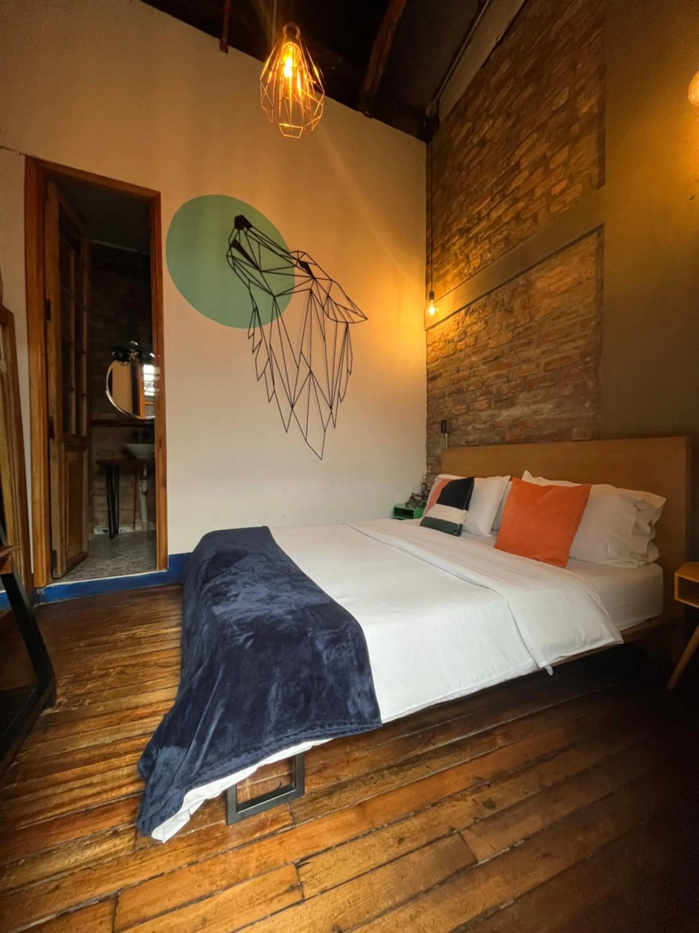 Bedroom, Bed in Delgadillo Hotel by Socialtel