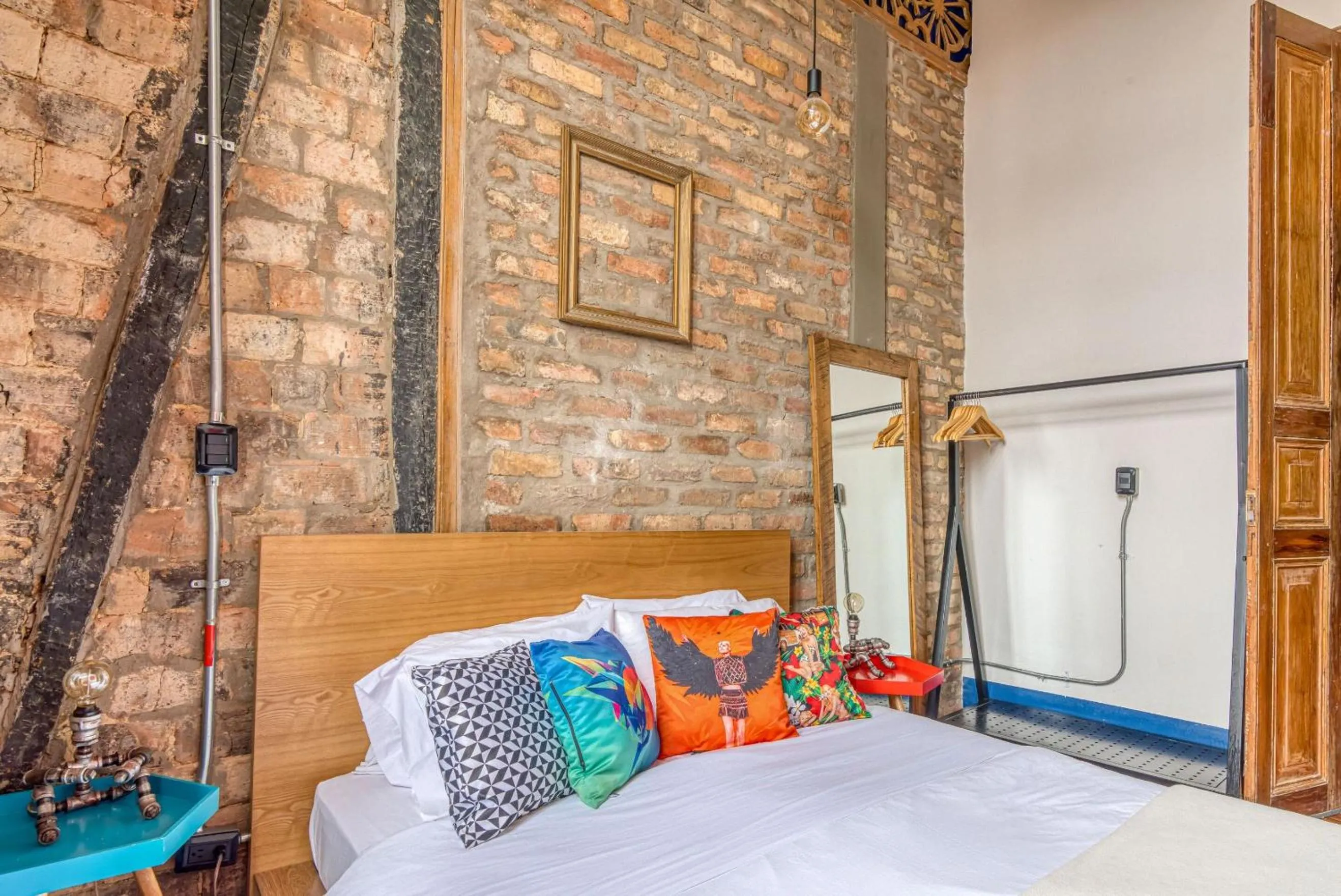 Bed in Delgadillo Hotel by Socialtel