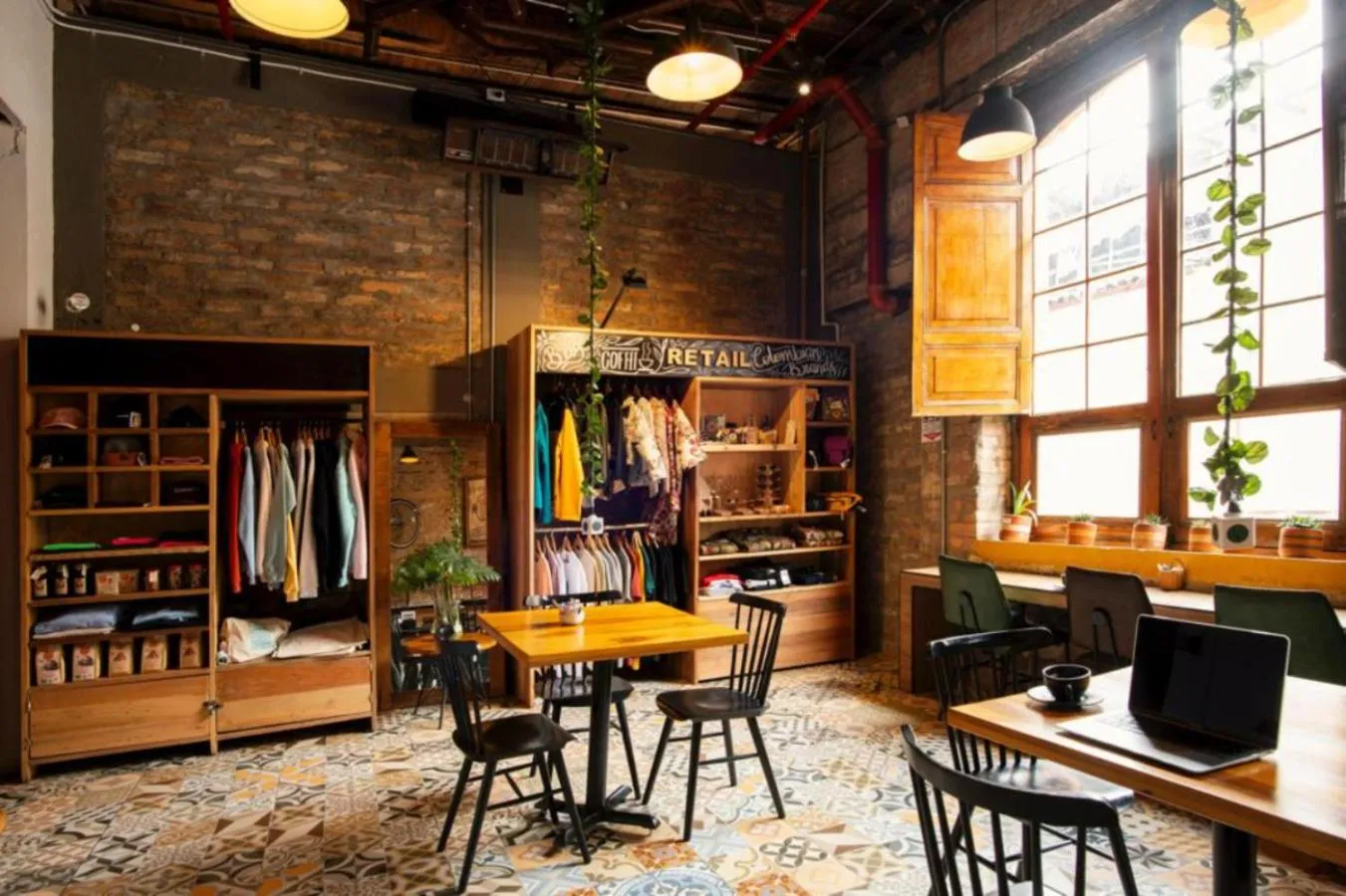 Seating area in Delgadillo Hotel by Socialtel