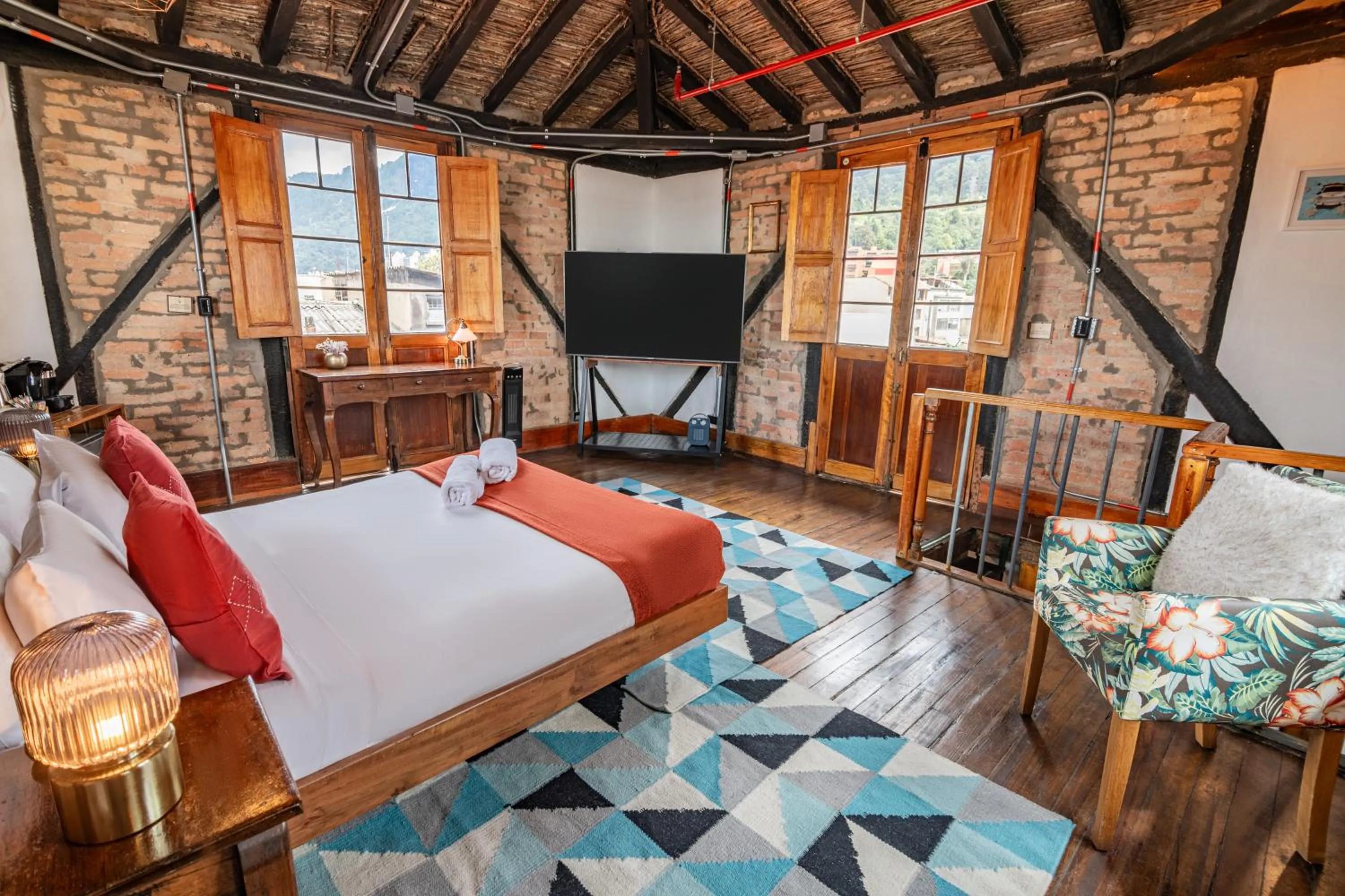 Bedroom, Bed in Delgadillo Hotel by Socialtel