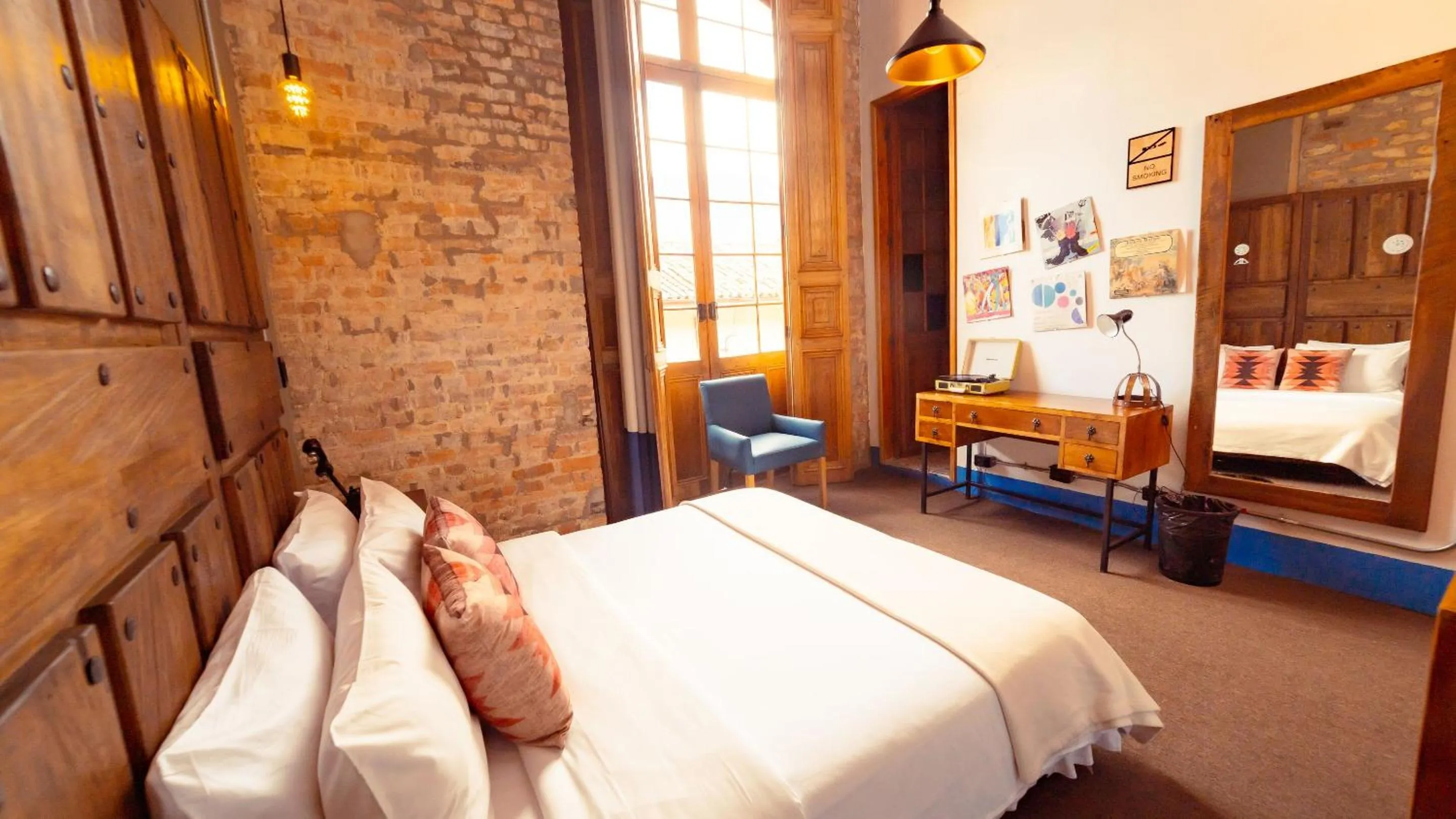 Bed in Delgadillo Hotel by Socialtel