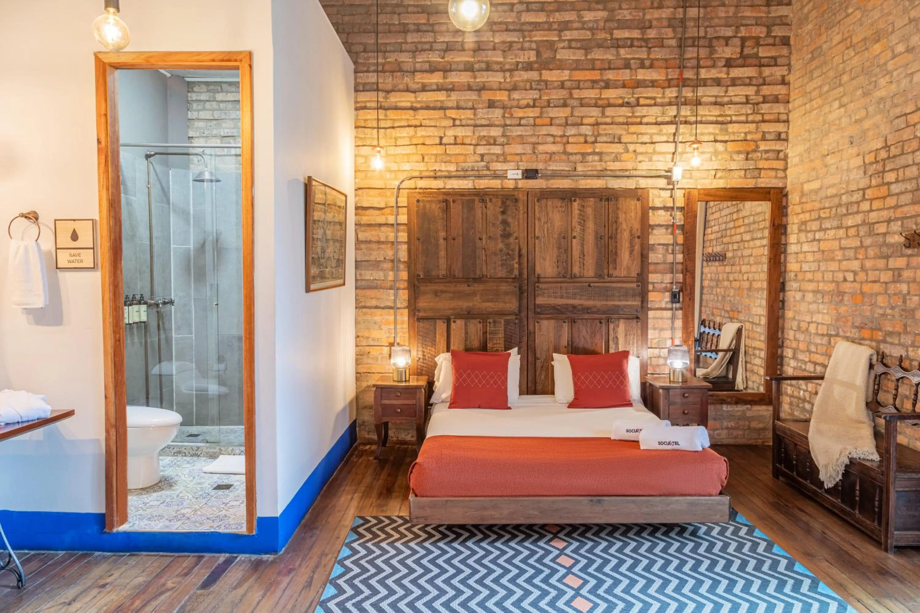 Bed in Delgadillo Hotel by Socialtel