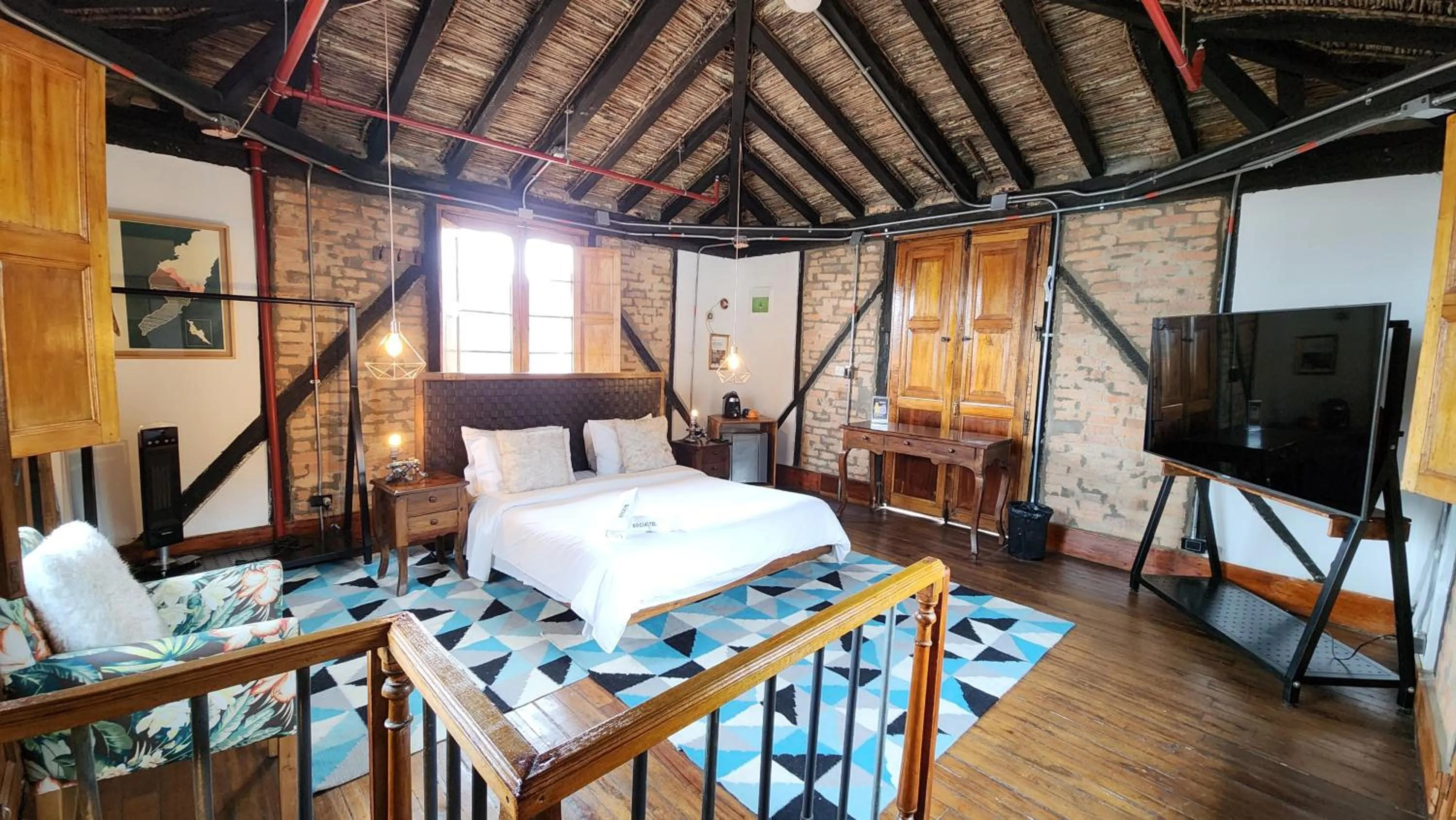 Bed in Delgadillo Hotel by Socialtel