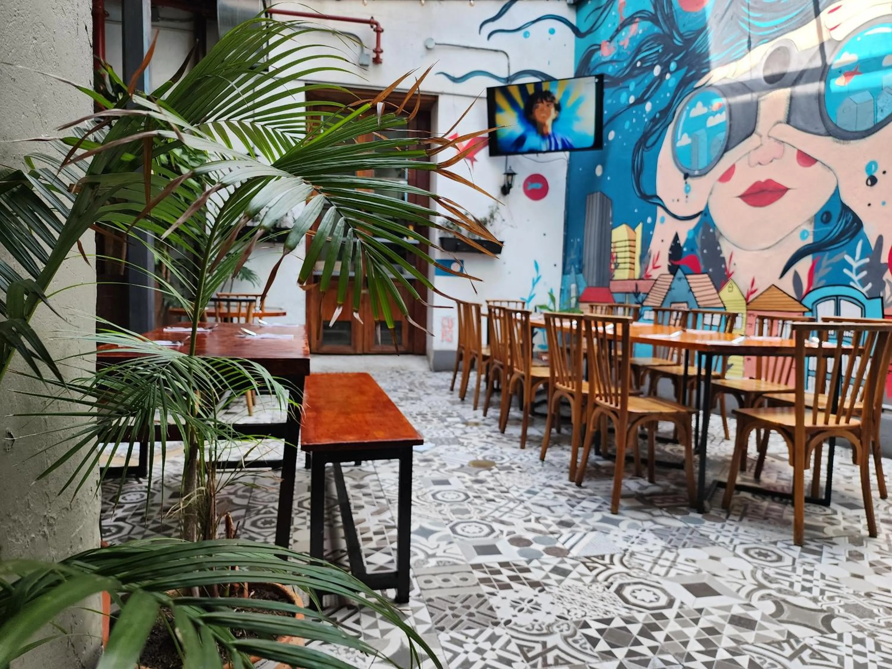 Restaurant/places to eat in Delgadillo Hotel by Socialtel