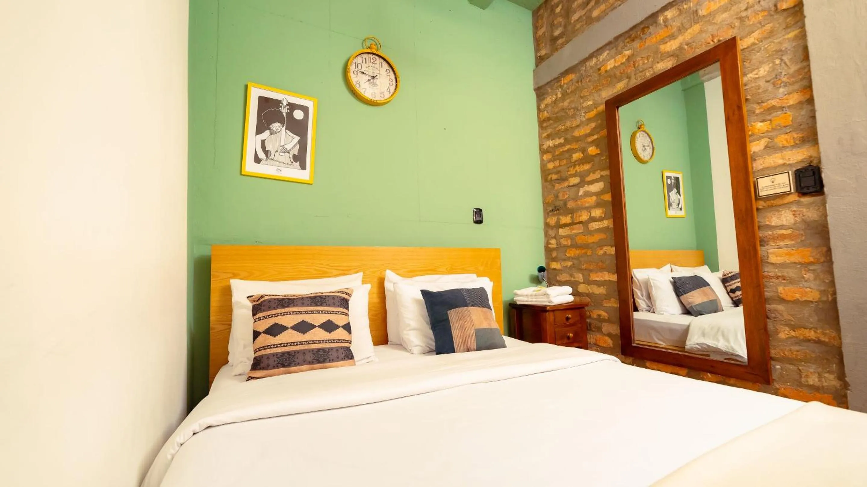 Bed in Delgadillo Hotel by Socialtel