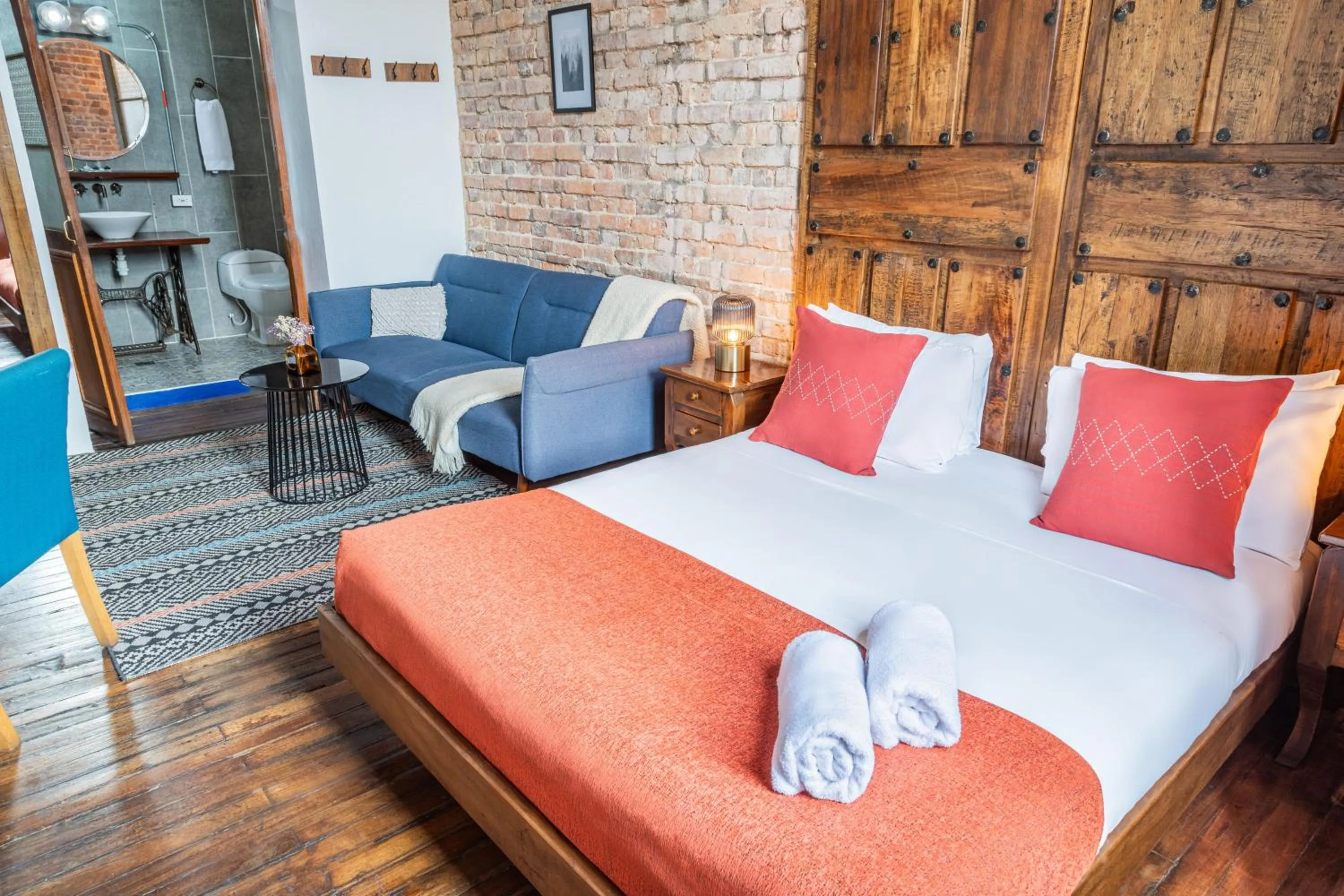 Bed in Delgadillo Hotel by Socialtel