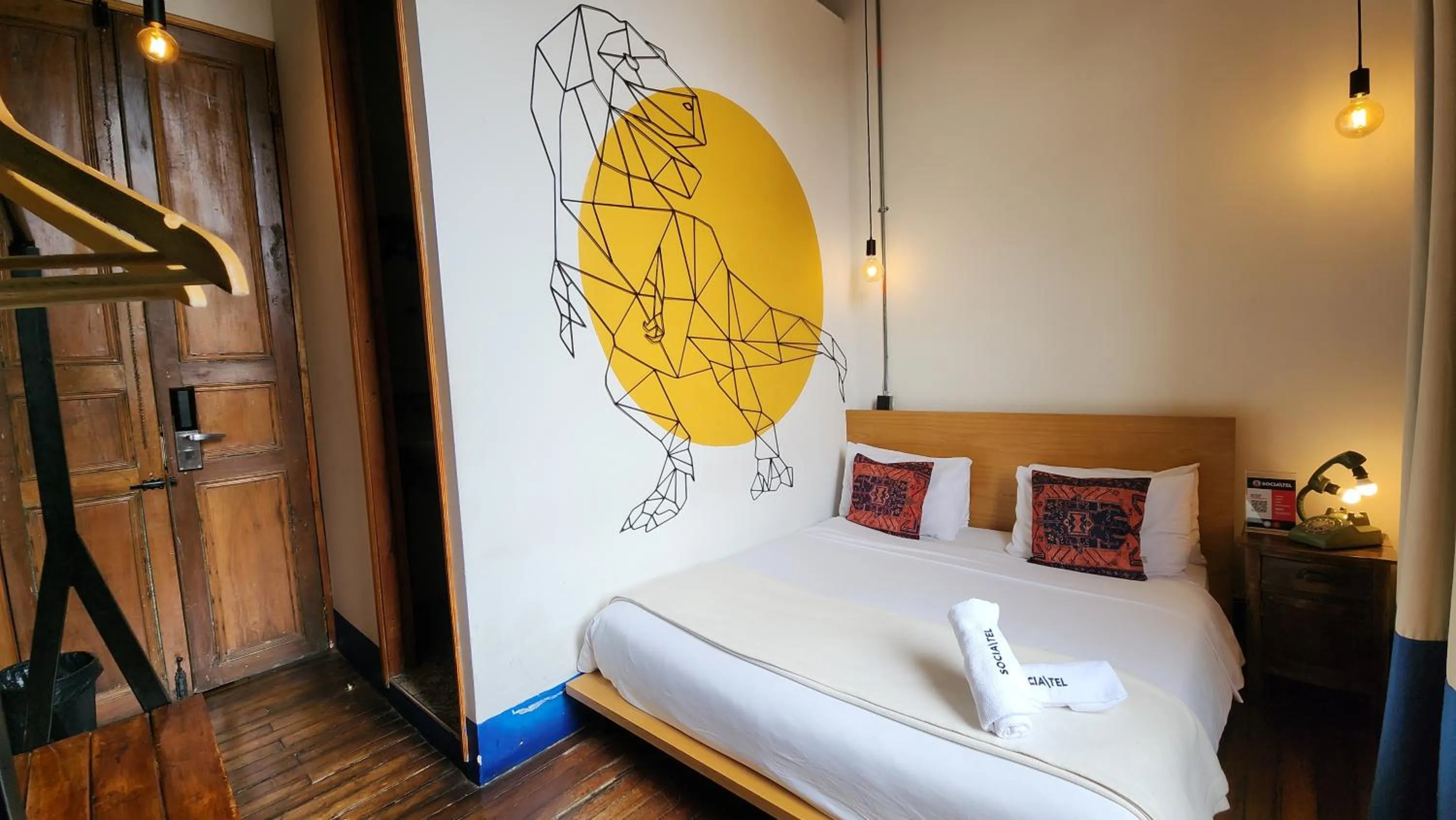 Bed in Delgadillo Hotel by Socialtel